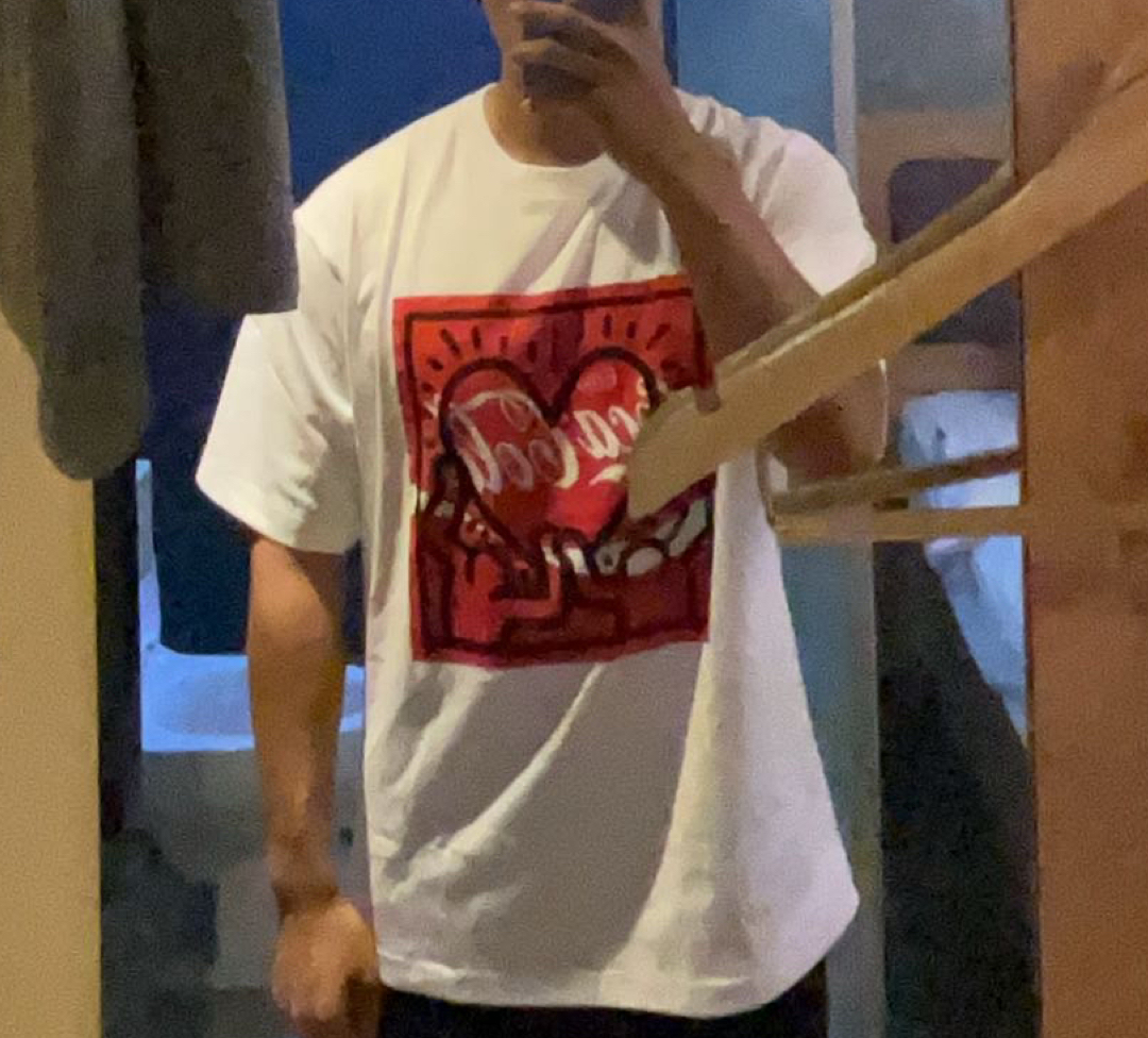 custom review-UNIQLO · Keith Haring X Белый Унисекс T-рубашки