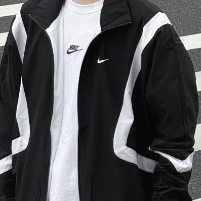 custom review-nike Куртки и Пальто Мужской Черный