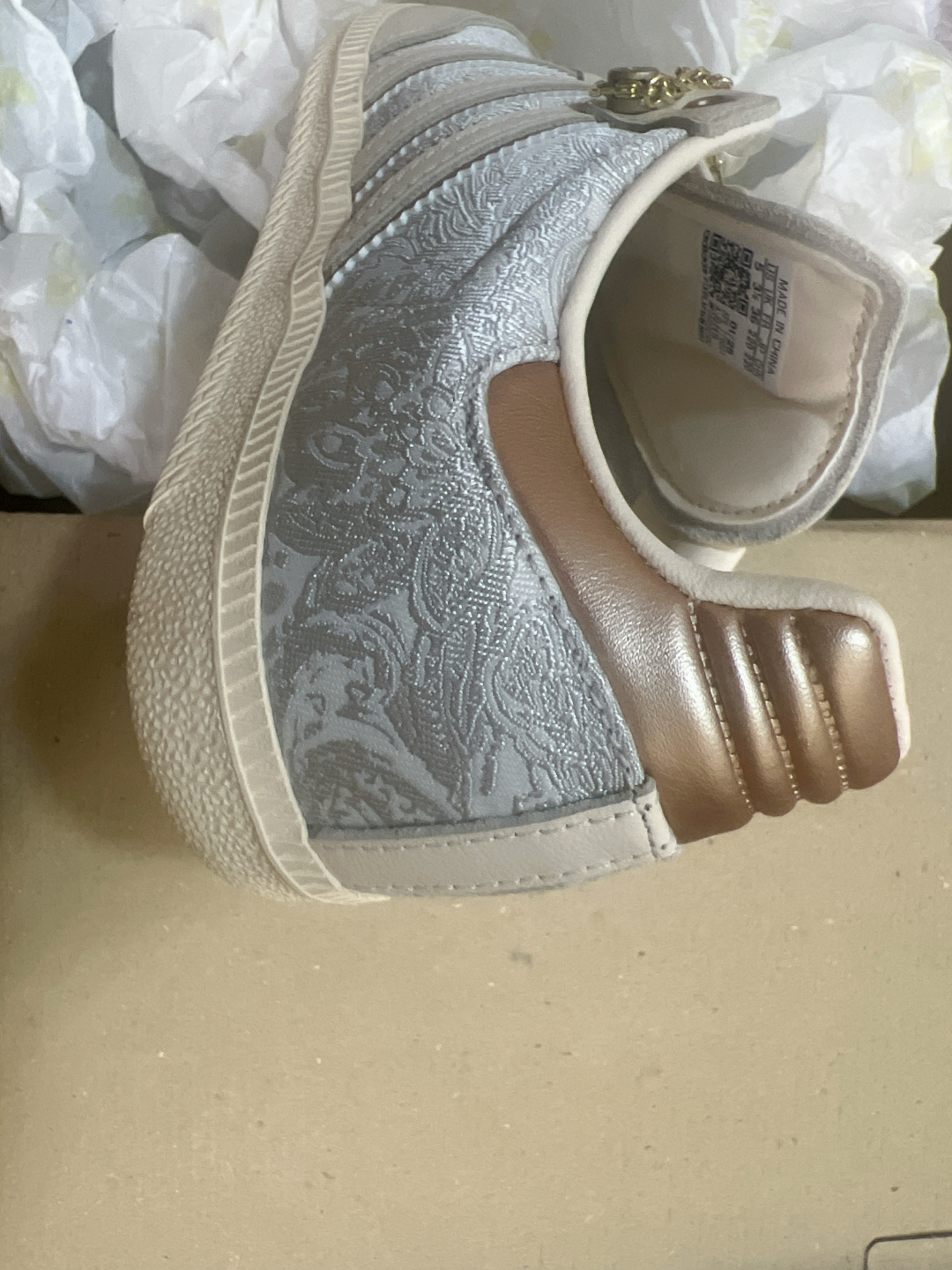 custom review-Adidas Originals SAMBA OG Устойчивые к истиранию Низкие Кроссовки для скейтбординга Женские Светло-серые