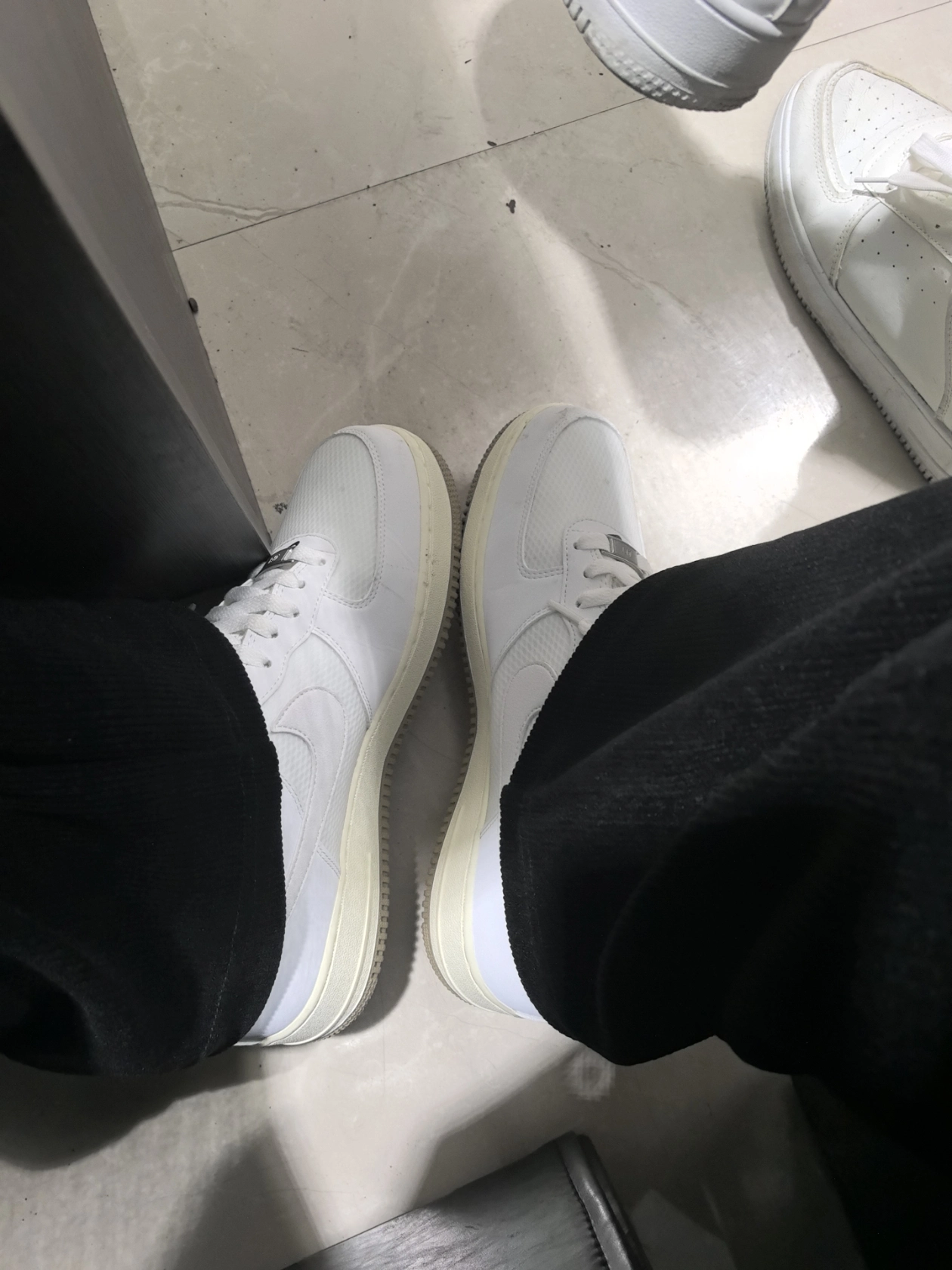 custom review-Nike Air FORCE 1 Low Топ Скейтборд Кроссовки Унисекс Белый