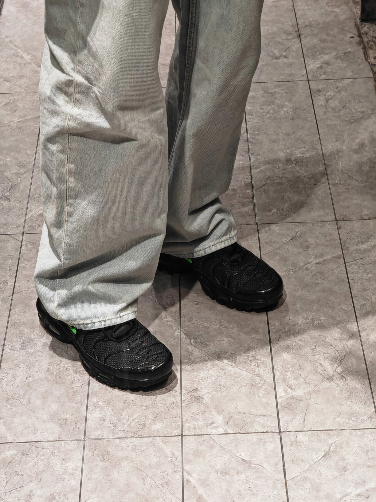 custom review-Nike Air Max Plus Устойчивый к истиранию Низкий Топ Тренировочные Повседневные Беговые Кроссовки Мужские Черные Зеленые