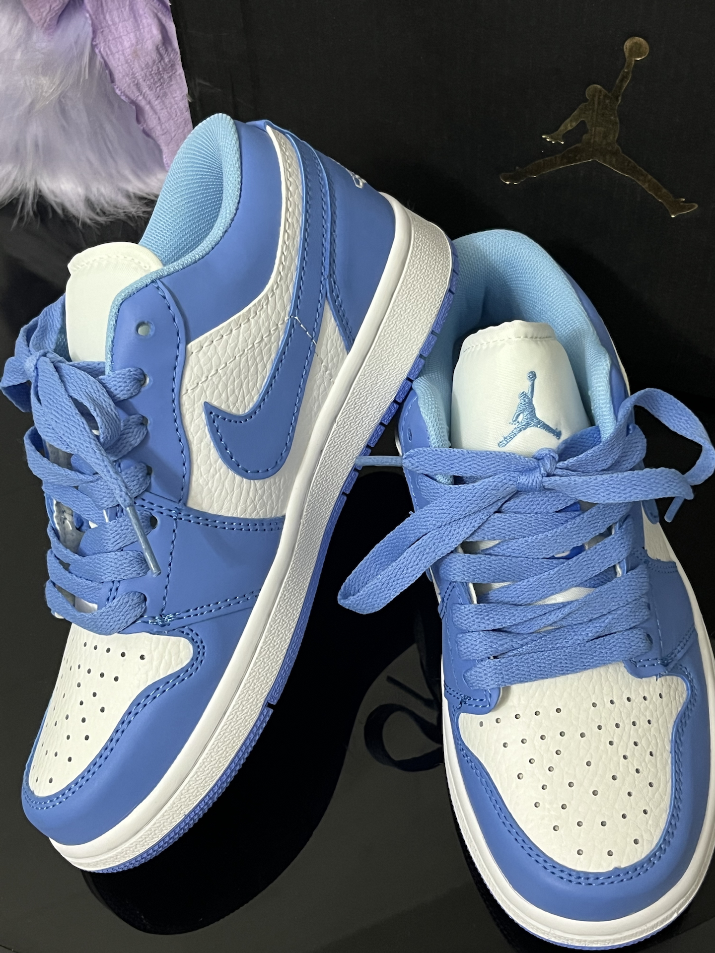 今天也是aj女孩👧 aj1北卡蓝低帮