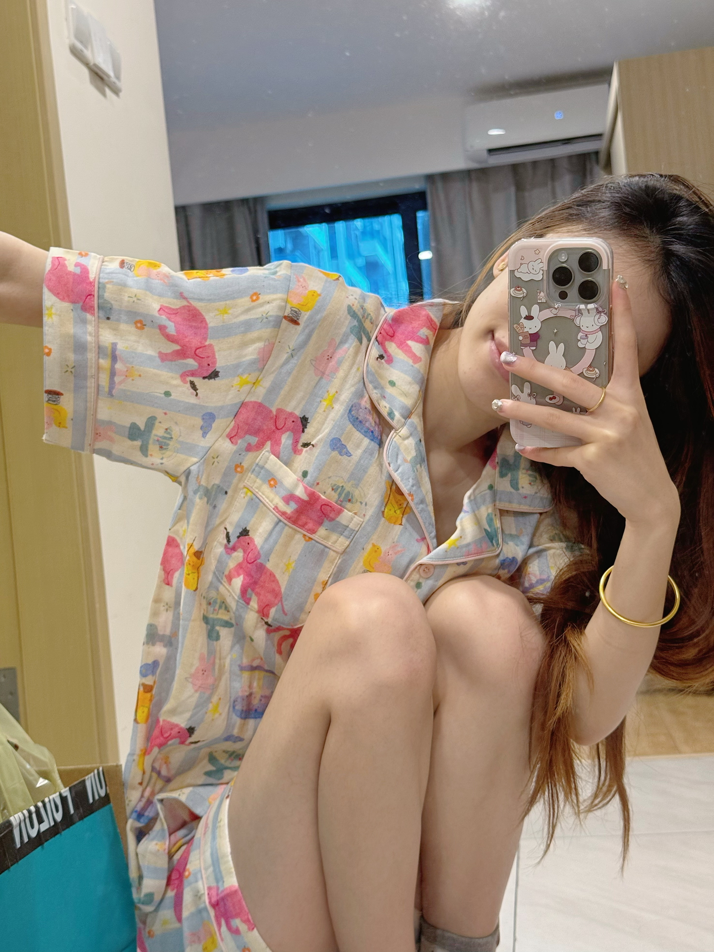 给舍友种草的这套纯棉睡衣!超可爱