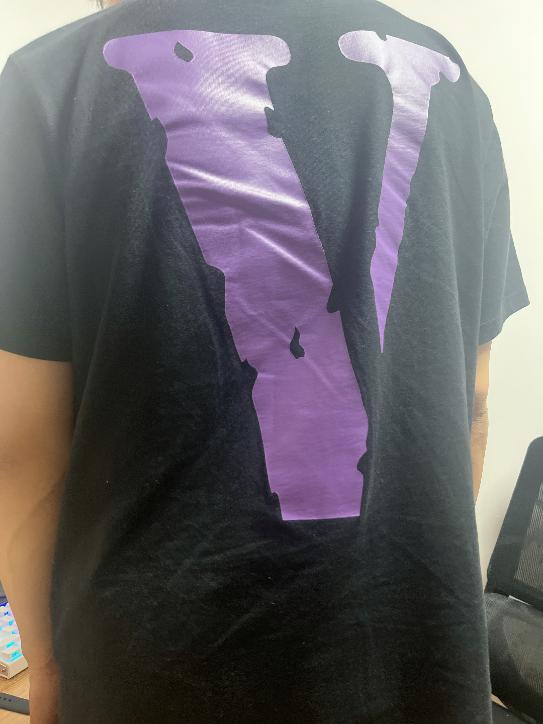 custom review-VLONE Big Logo Series Унисекс Футболки