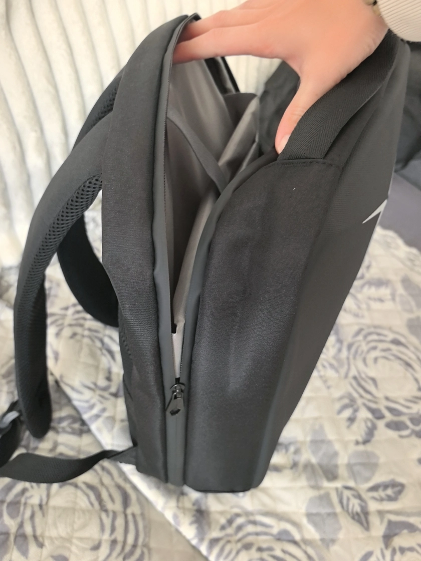 custom review-ZUONU Водонепроницаемый Оксфордская сумка для ноутбука рюкзак унисекс синий серый черный