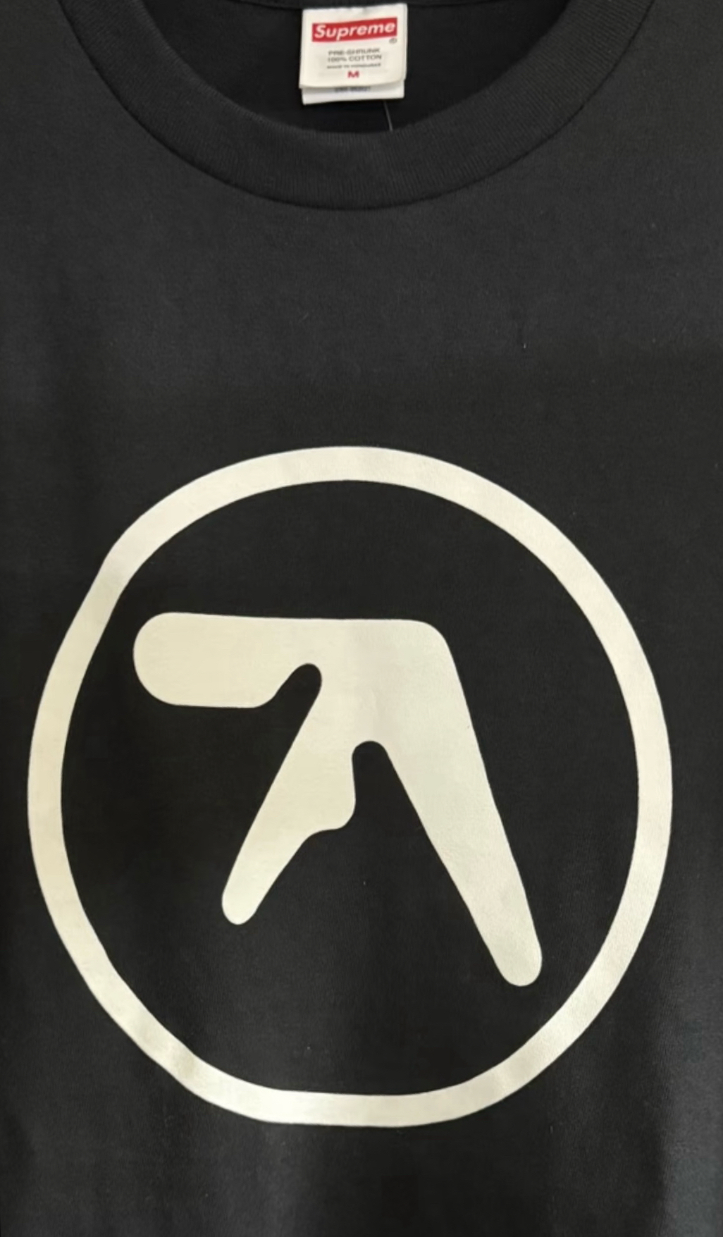 custom review-Supreme Aphex Twin T-рубашка унисекс