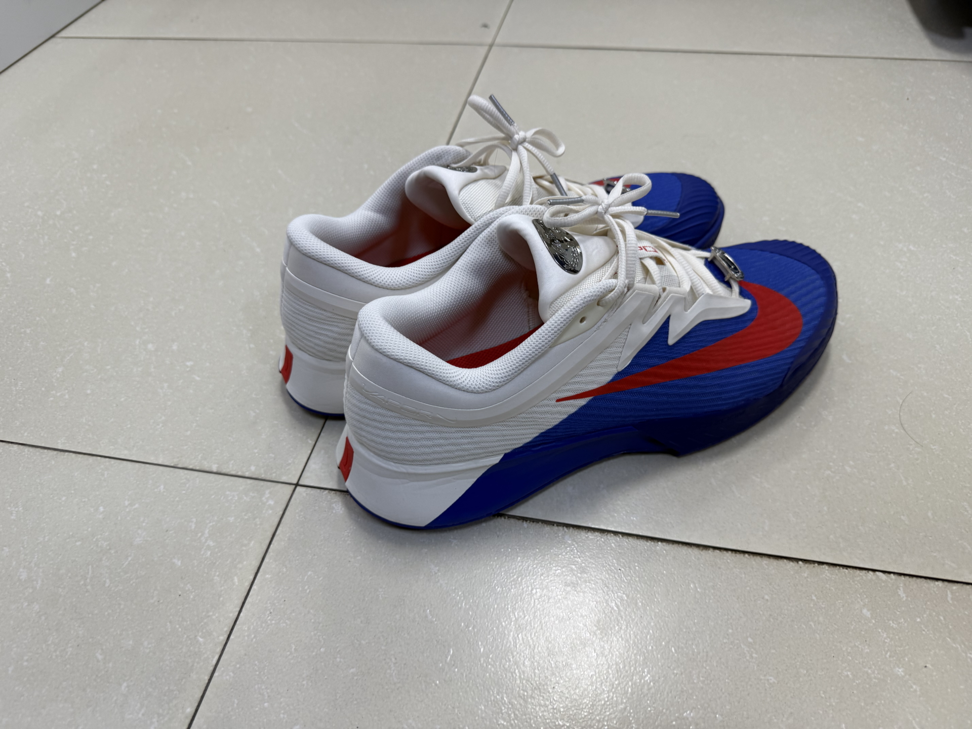 custom review-Nike Vapor 3 Low Топ Теннисные Кроссовки Мужские Синие Белые