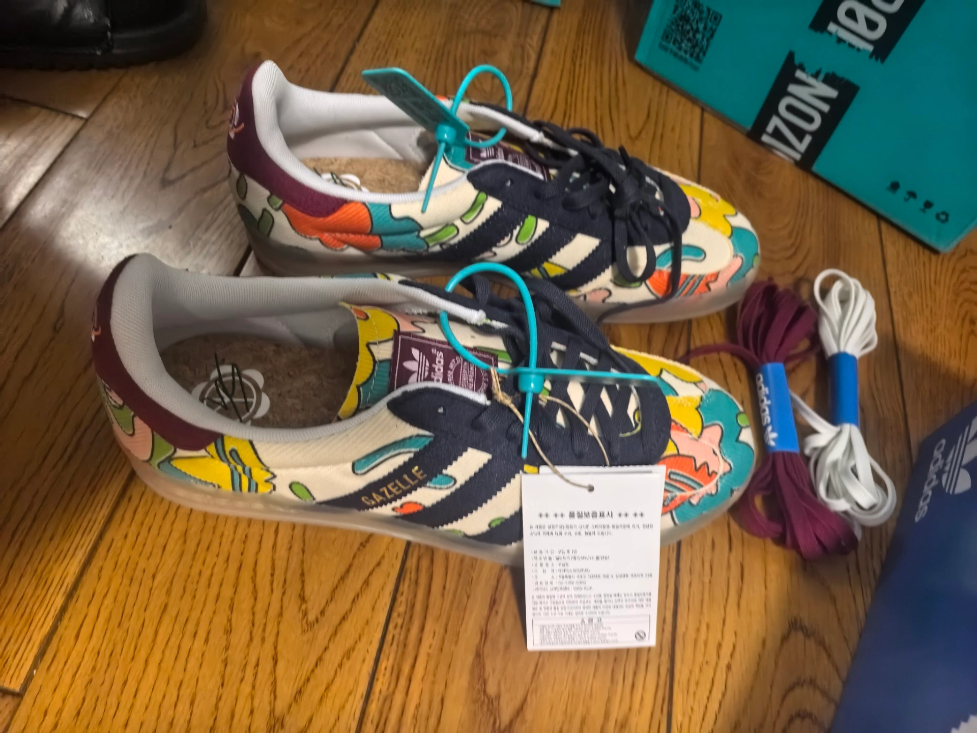 custom review-Adidas Originals Gazelle Скейтборд Кроссовки Низкие Унисекс