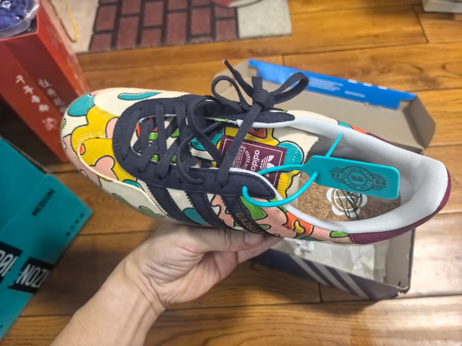 custom review-Adidas Originals Gazelle Скейтборд Кроссовки Низкие Унисекс