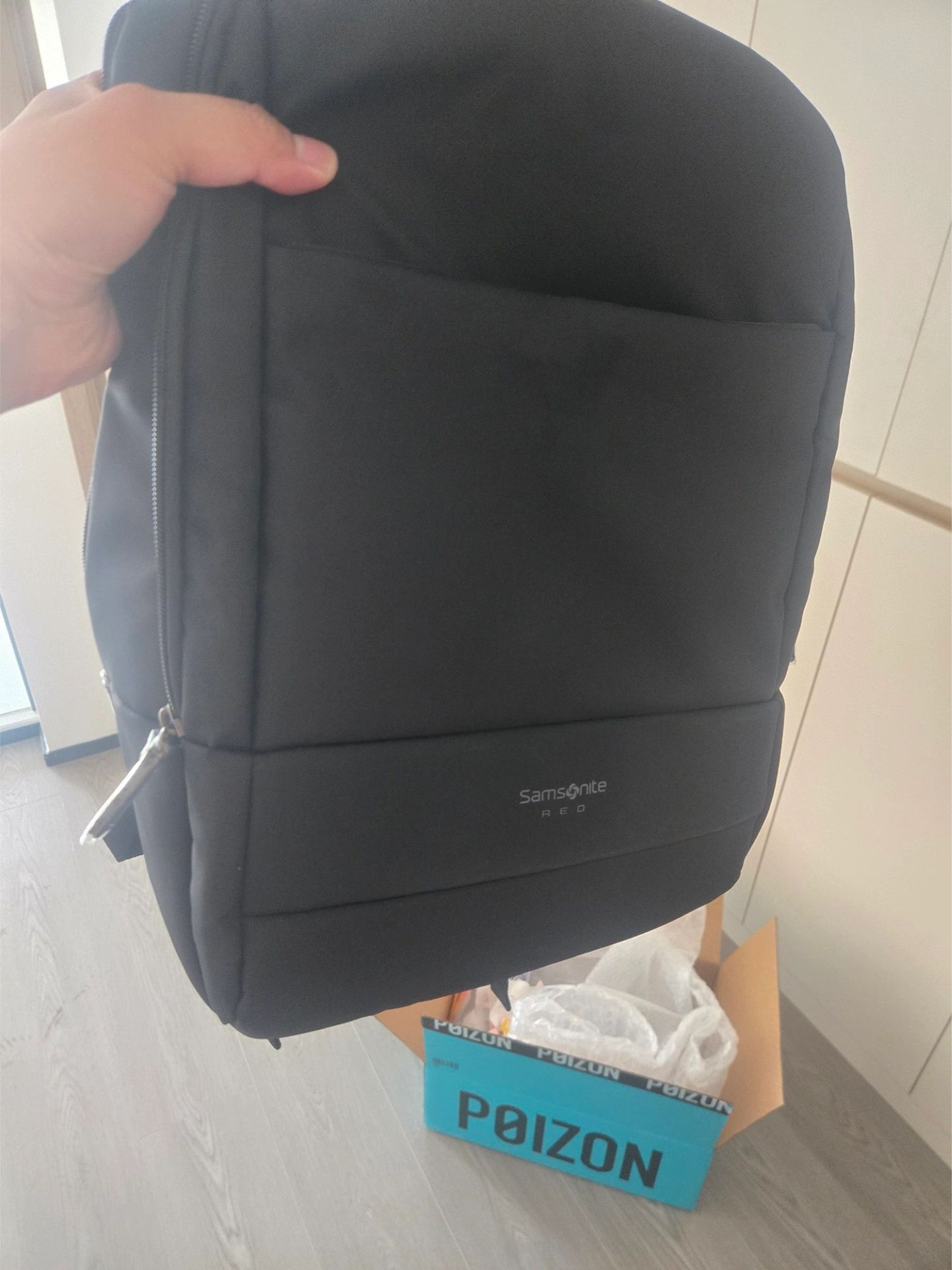 custom review-SAMSONITE Нейлоновый рюкзак большой унисекс черный