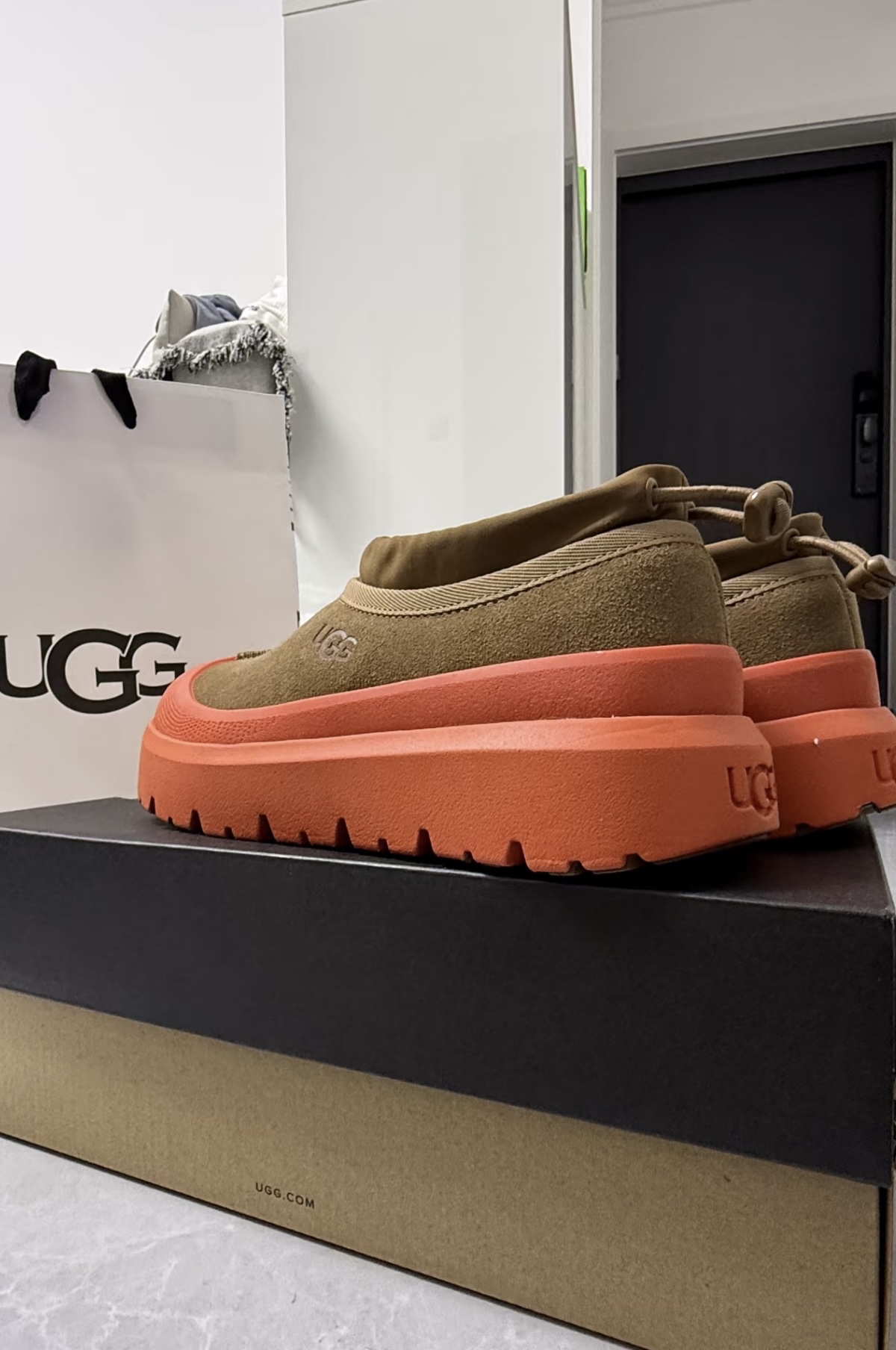 custom review-UGG Низкий топ Повседневная обувь Унисекс Коричневый