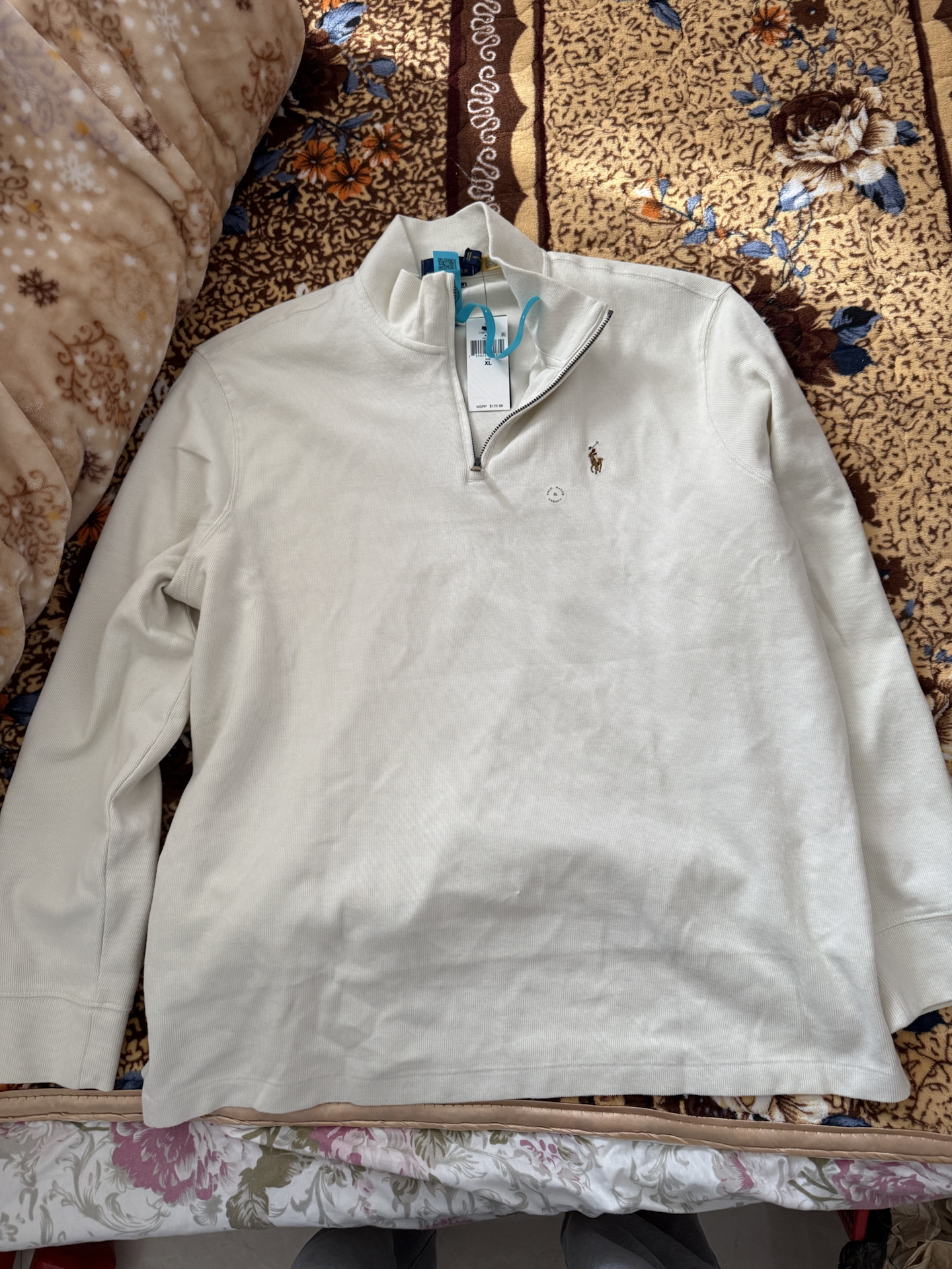 custom review-Polo Ralph Lauren FW23 Толстовка Мужской Белый