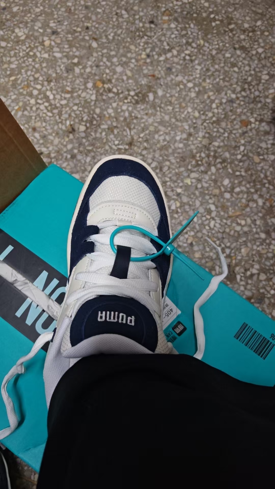 custom review-PUMA 180 Темно-синий Abrasion Resistant Низкий Топ Скейтборд Кроссовки Унисекс Темно-синий