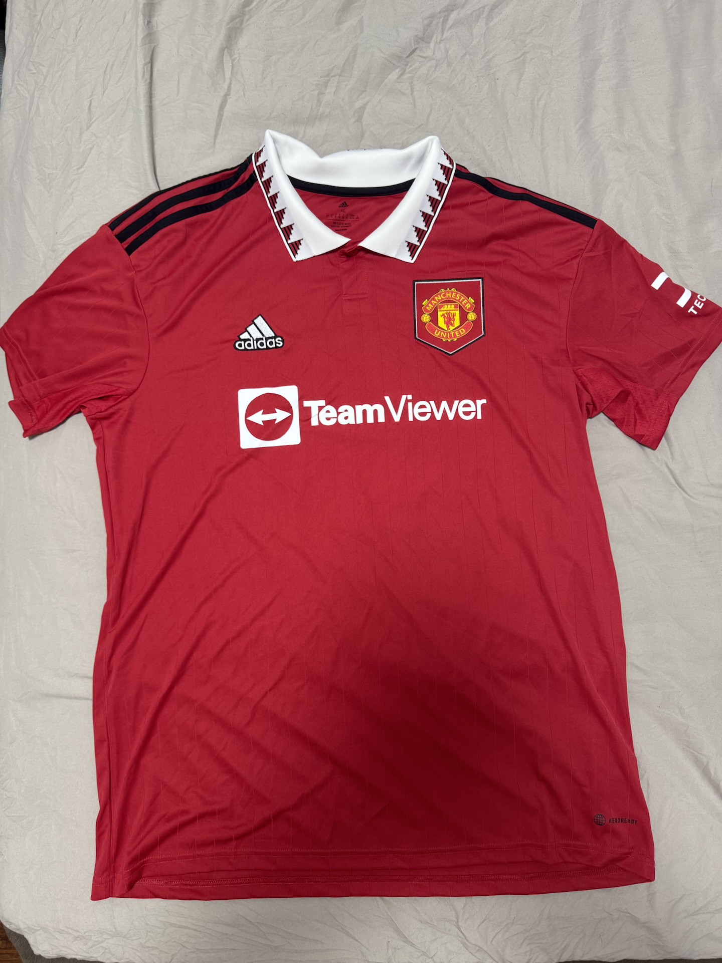 custom review-Adidas T-Shirt Фанатская версия Мужская Красная