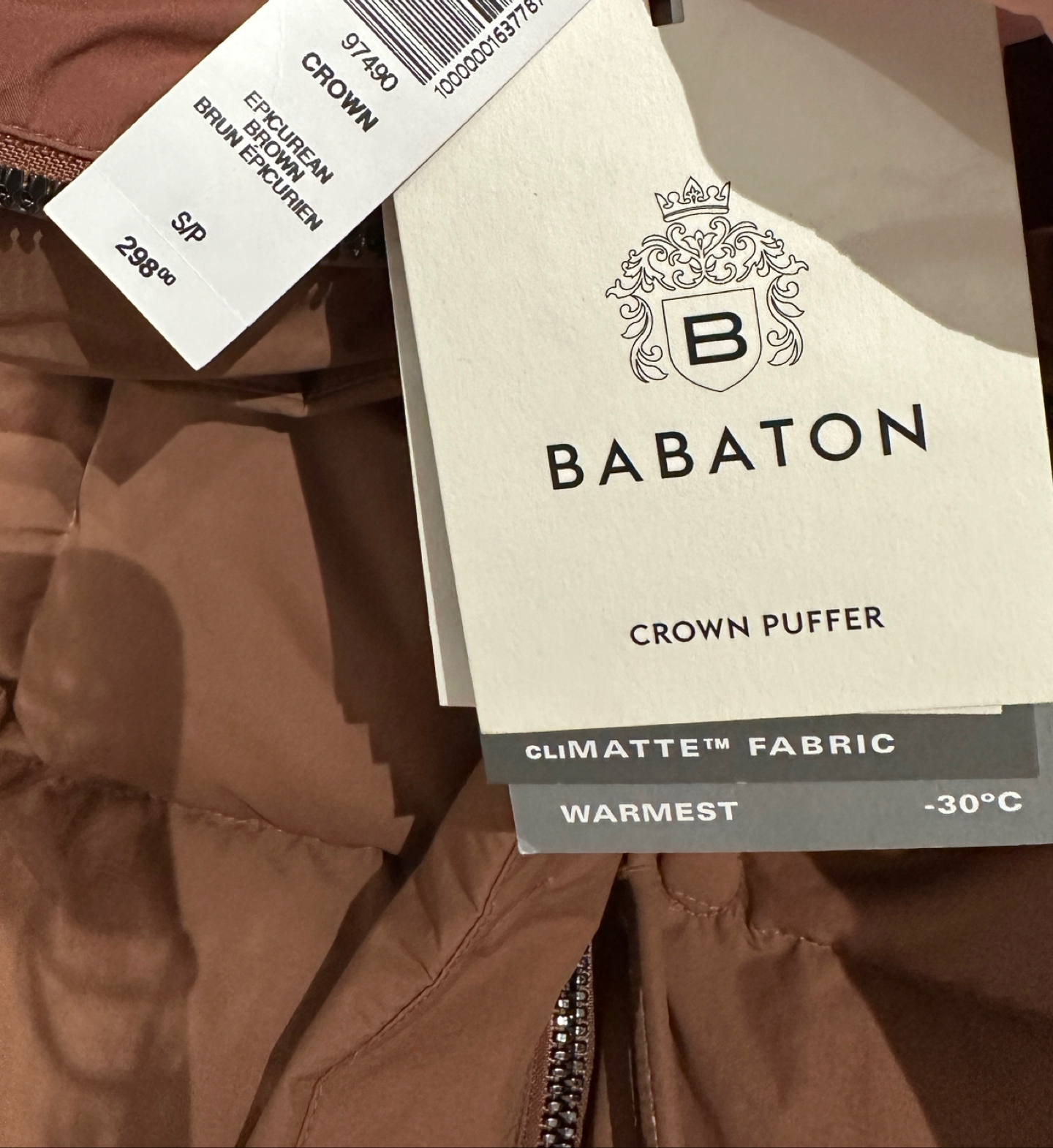 custom review-Aritzia BABATON Корона Пуховик Женский