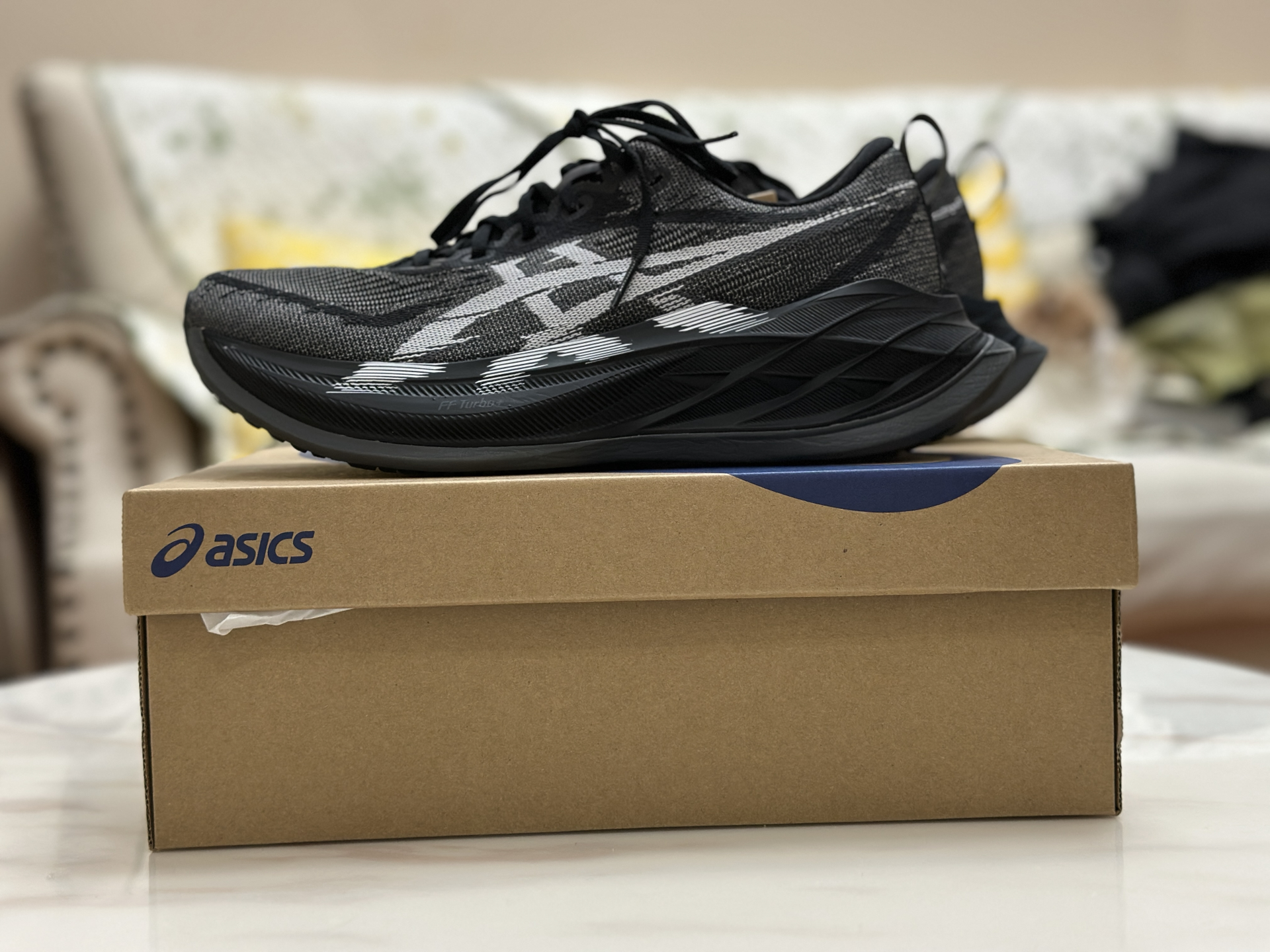 custom review-Asics SUPERBLAST 2 Сетка Устойчивая к истиранию Дышащий Низкий Топ Бег на длинные дистанции Кроссовки для бега Унисекс
