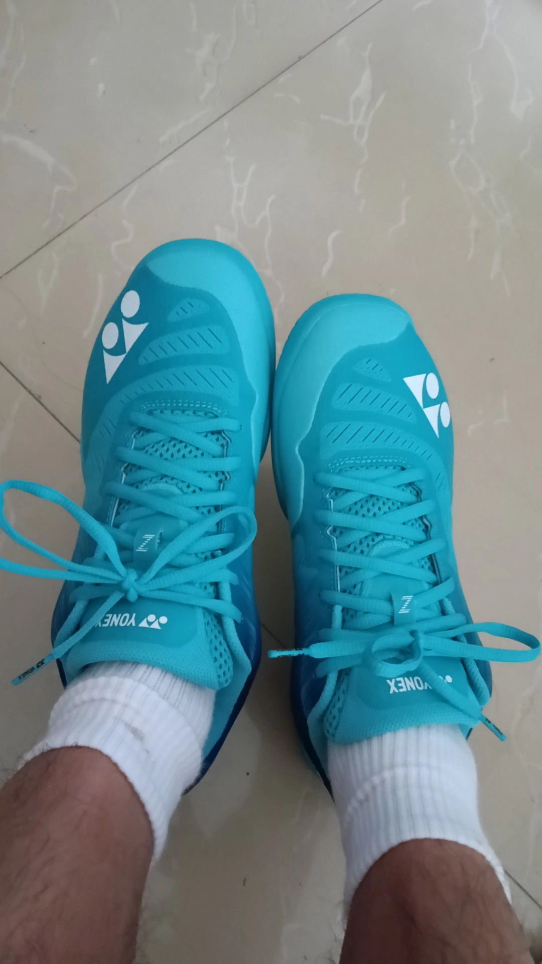 custom review-YONEX POWER CUSHION AERUS Текстиль Синтетическая кожа Градиент
