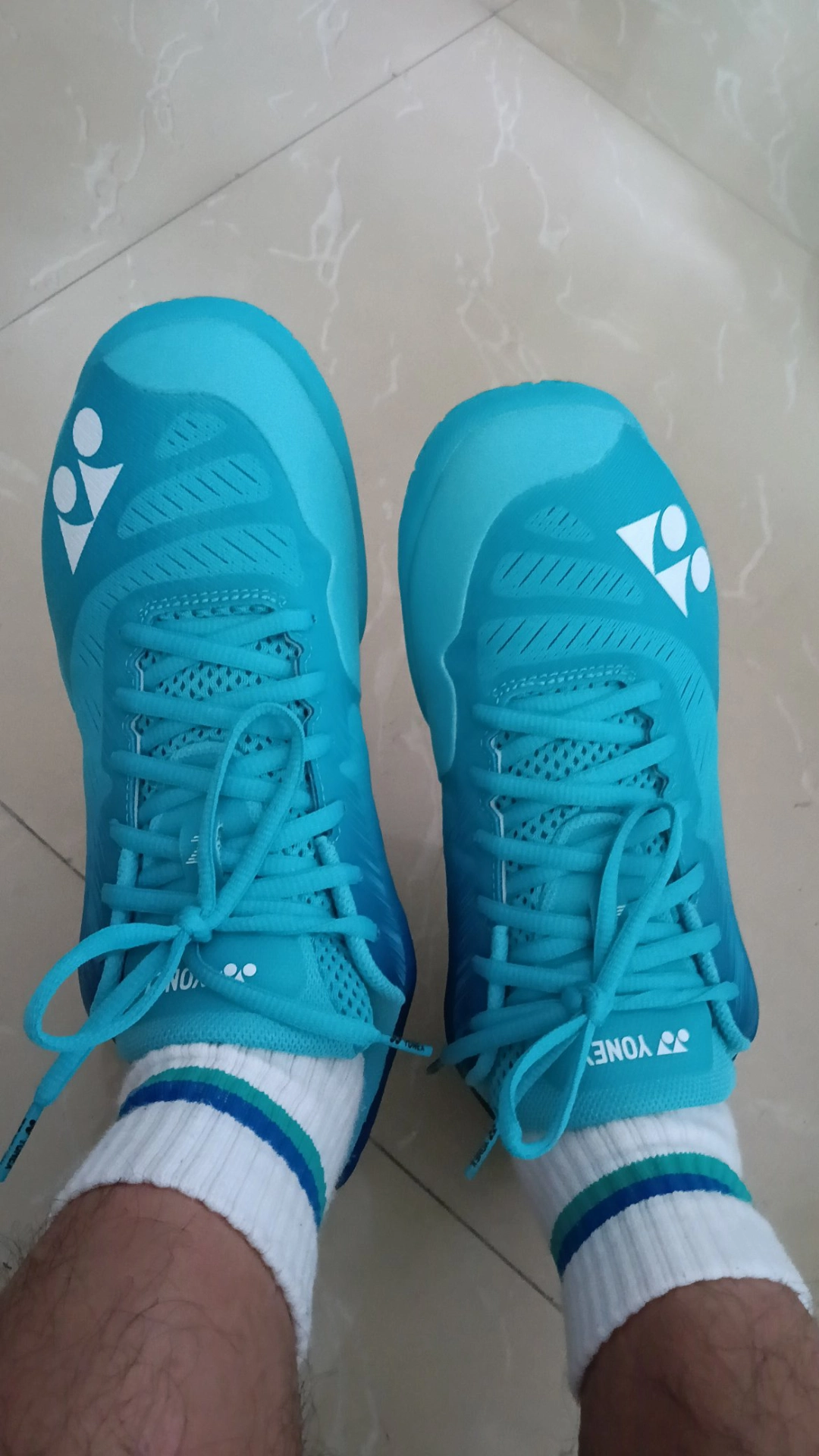 custom review-YONEX POWER CUSHION AERUS Текстиль Синтетическая кожа Градиент