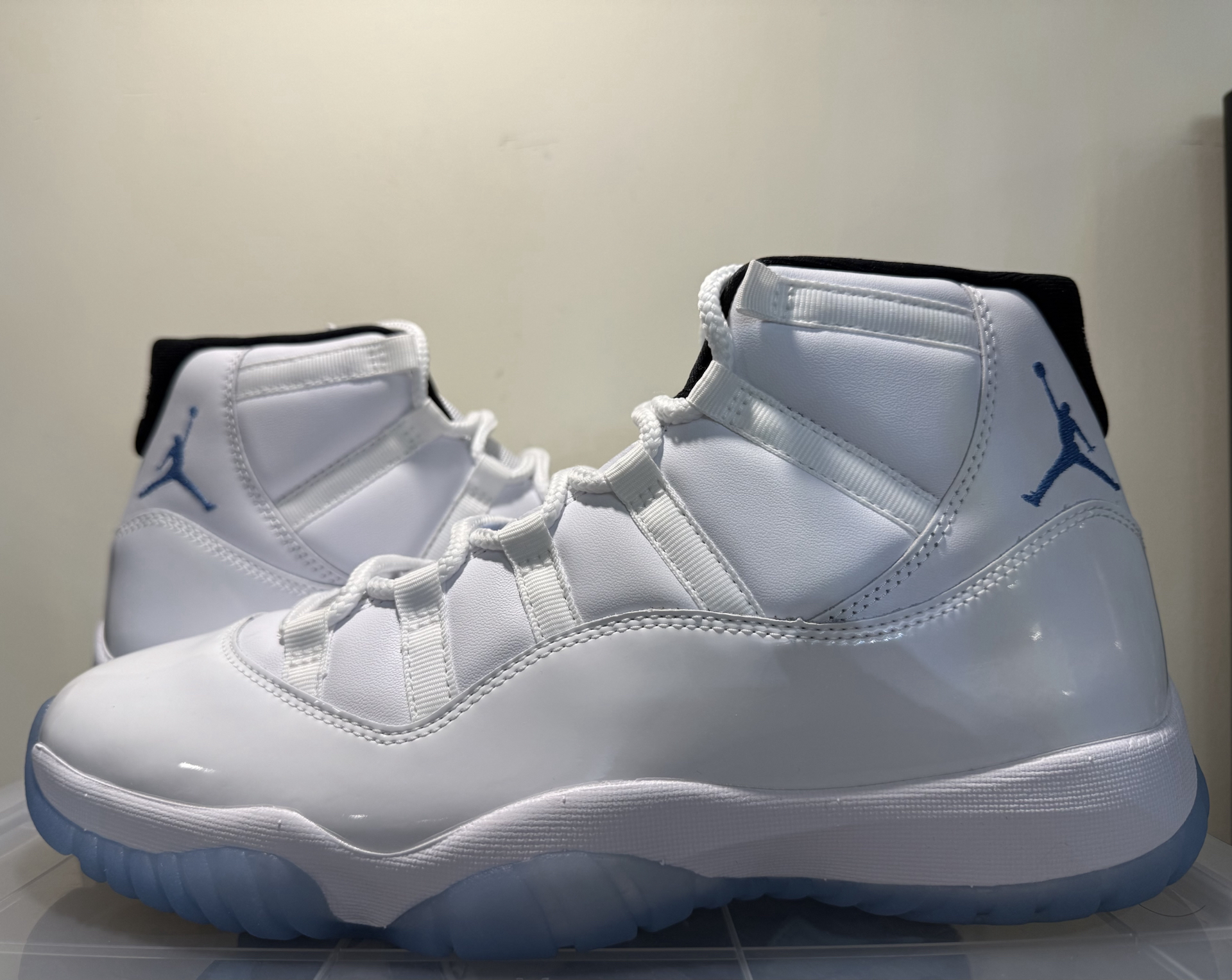 custom review-Jordan Air Jordan 11 'Легендарный синий' Устойчивый к истиранию Дышащие Высокие Топы Винтажные Баскетбольные Кроссовки Мужские Легендарный синий