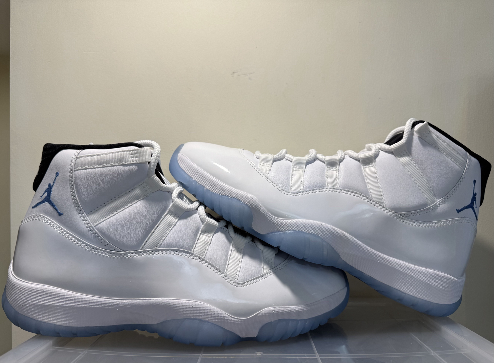 custom review-Jordan Air Jordan 11 'Легендарный синий' Устойчивый к истиранию Дышащие Высокие Топы Винтажные Баскетбольные Кроссовки Мужские Легендарный синий