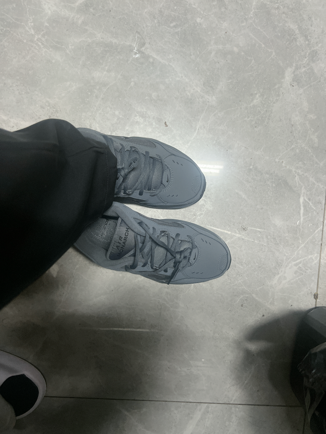 custom review-Nike Air King 4 Амортизация Дышащий Легкий Повседневный Мужской Серый