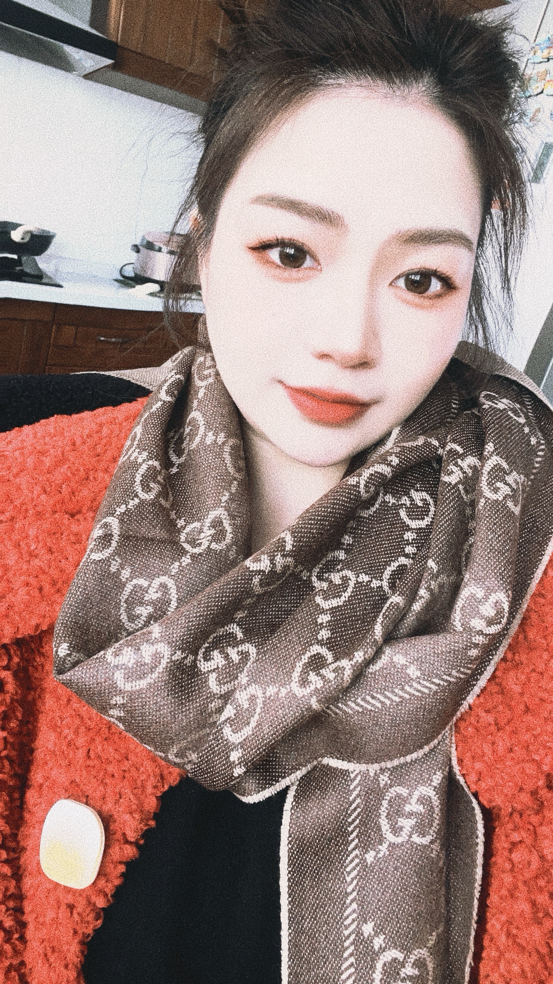 custom review-GUCCI GG Шерсть Вязаные Шарфы Унисекс