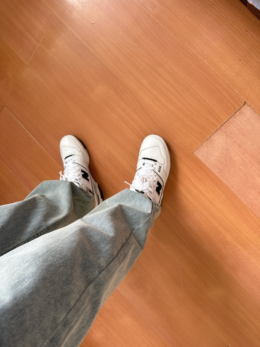 custom review-New Balance NB 650 Амортизация Высокий Топ Винтажные Баскетбольные Кроссовки Унисекс Белый Черный