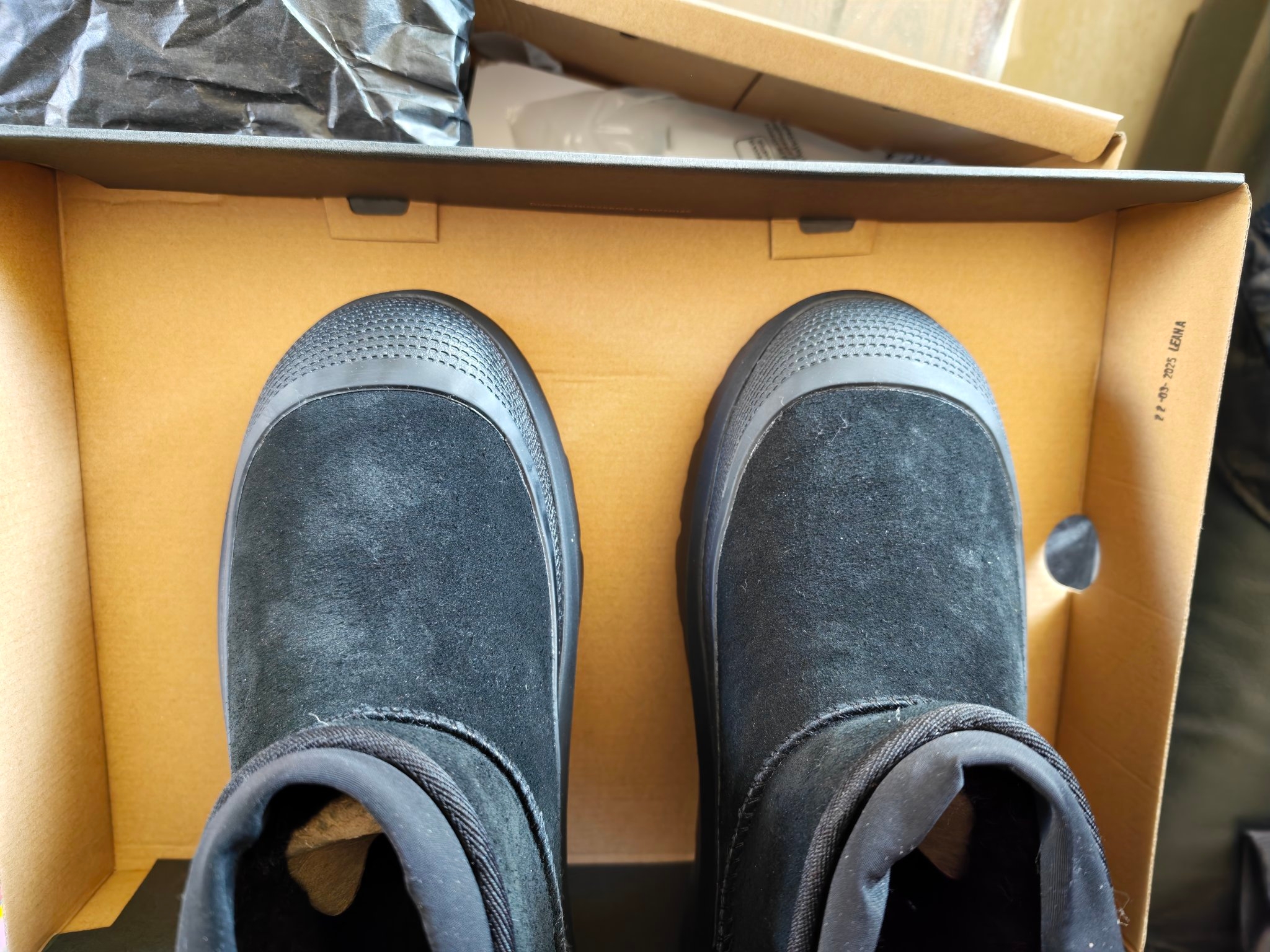 custom review-UGG CL Ultra Мини Зимние ботинки с термическим покрытием Мужские Черные