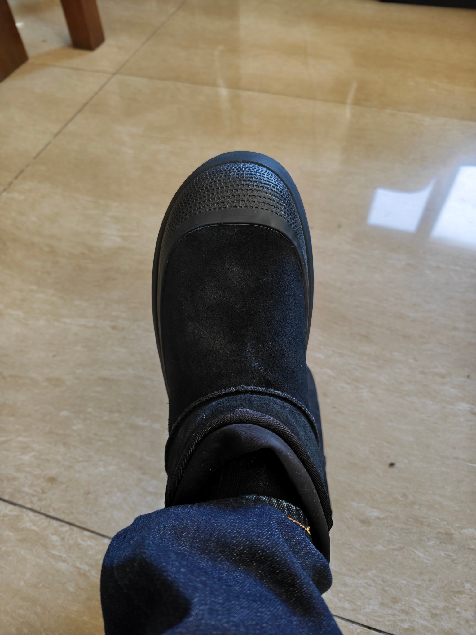 custom review-UGG CL Ultra Мини Зимние ботинки с термическим покрытием Мужские Черные