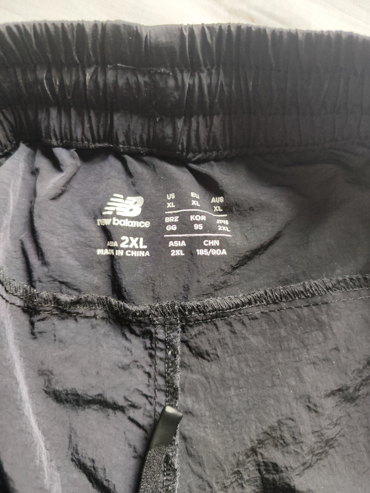 custom review-New Balance Вязаные тренировочные брюки мужские черные