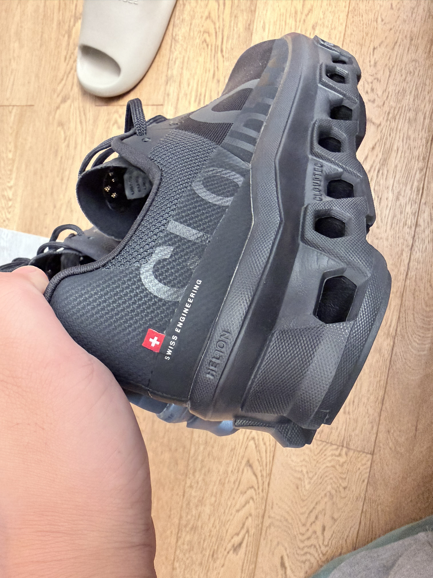 custom review-ON Cloudmonster Амортизация Противоскользящий Износостойкий Дышащий Отскок Низкий Верх ТРЕНИРОВКА БЕГ Обувь Мужская