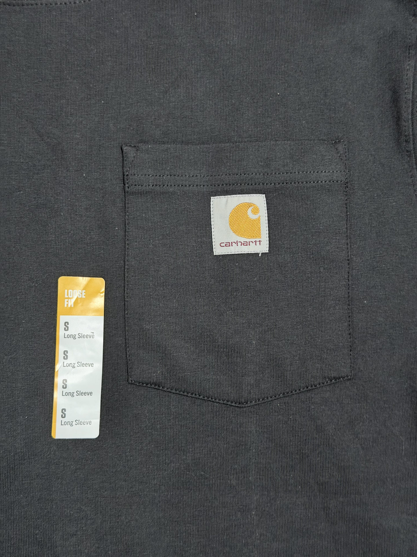 custom review-Carhartt K126 T Рубашка Унисекс Черная