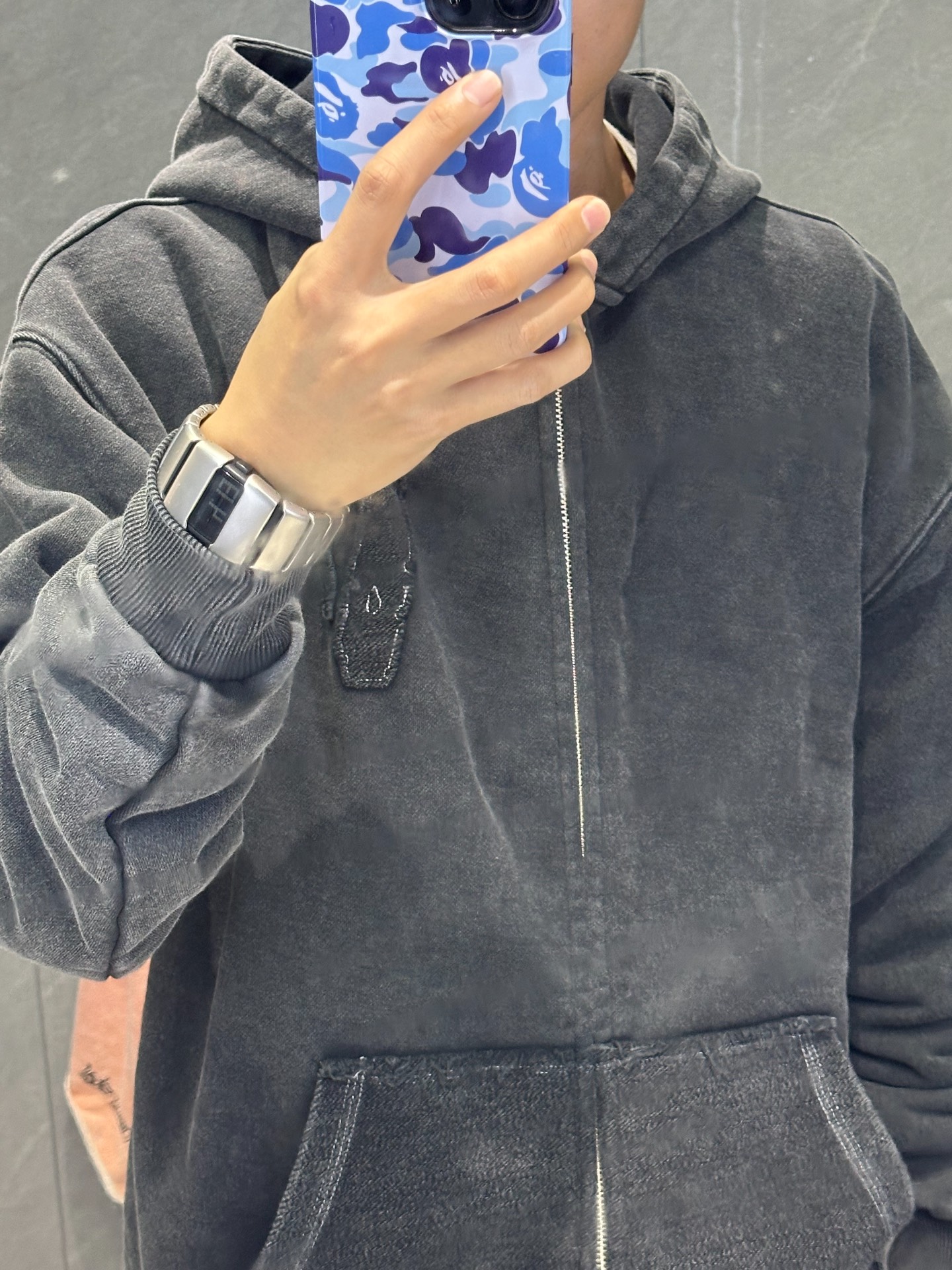 custom review-VLONE Big Logo Series Свитшот Унисекс