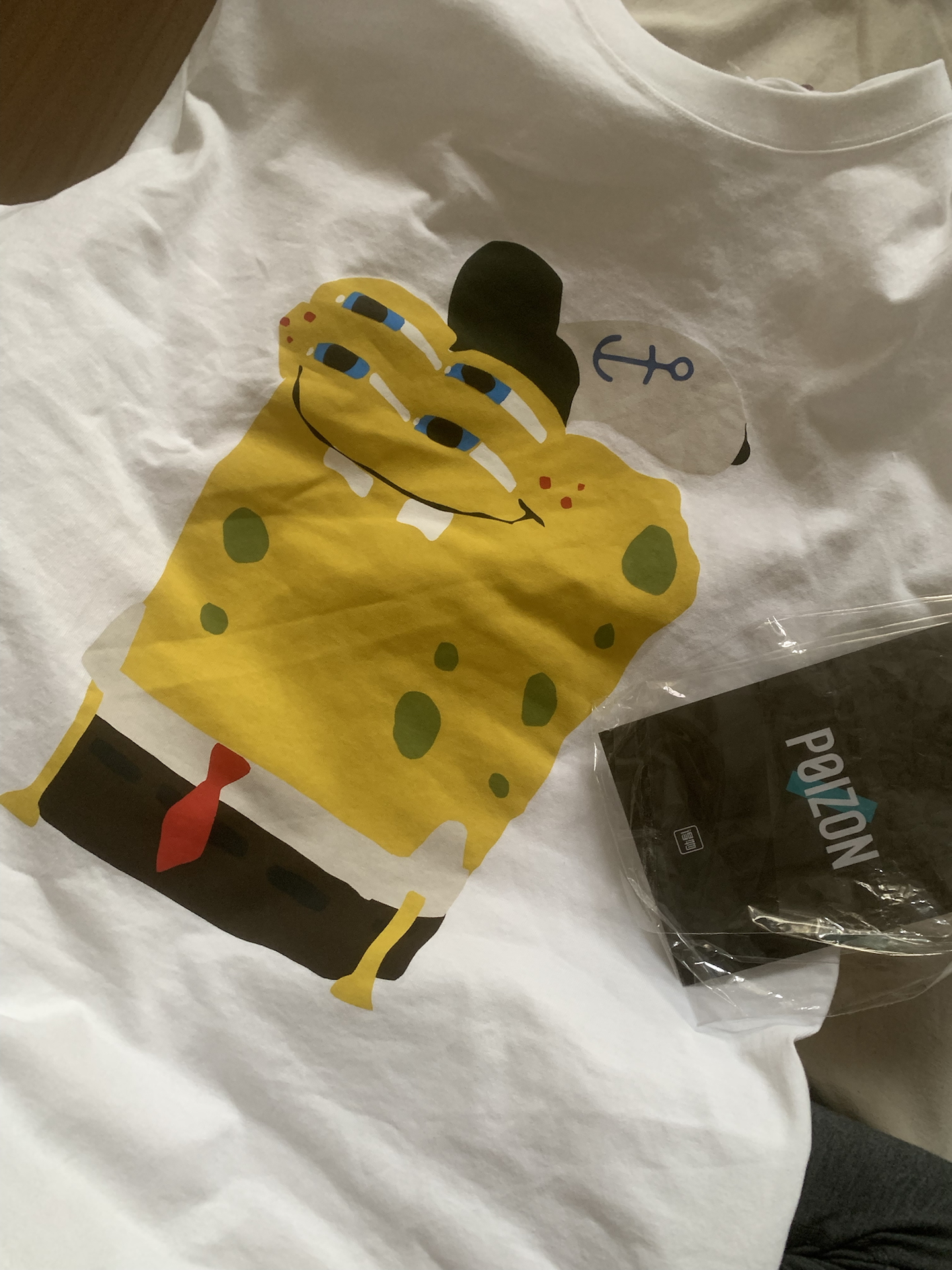 custom review-UNIQLO CPFM X Sponge Baby Collaboration T-Shirt Унисекс