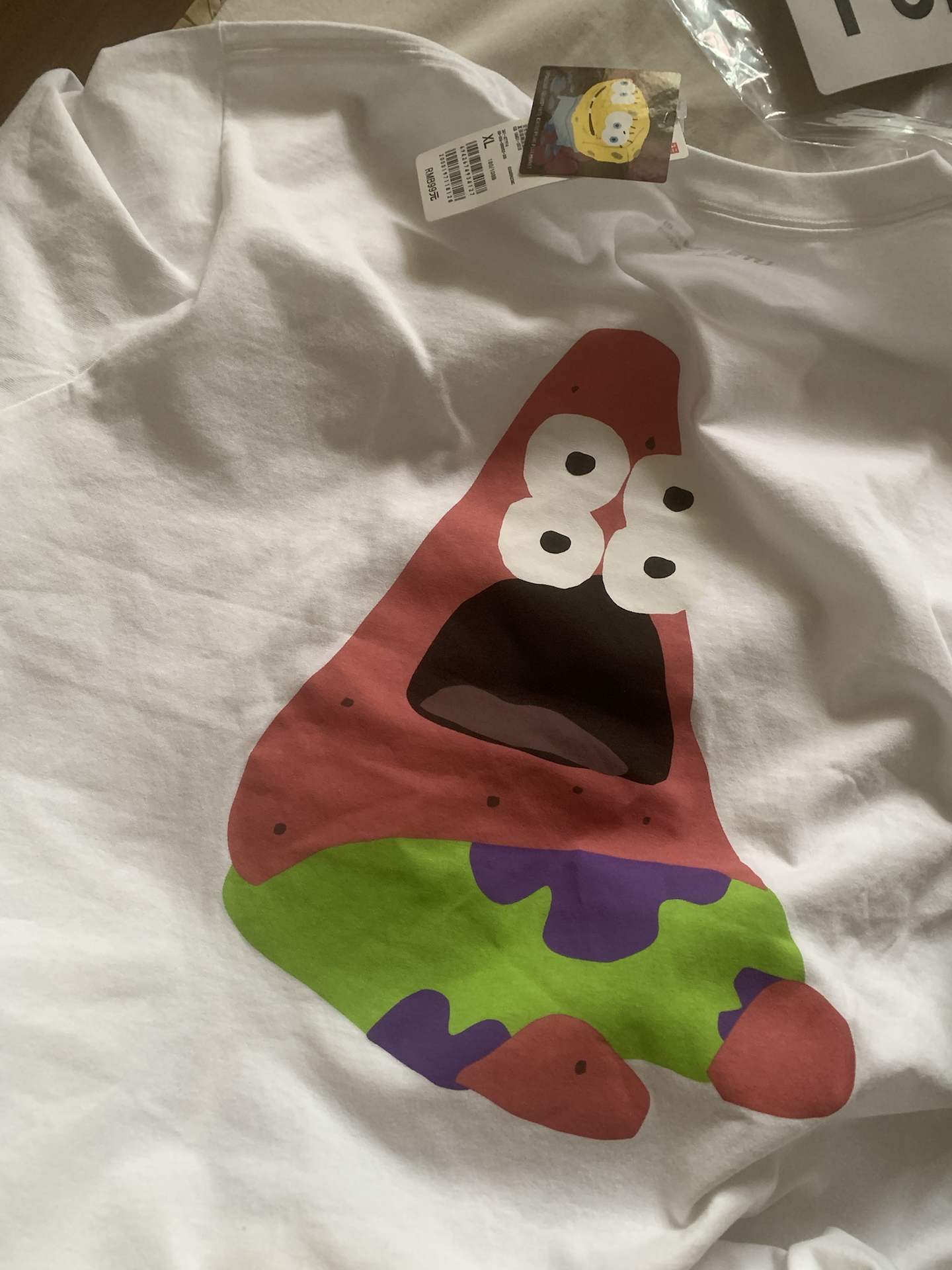 custom review-UNIQLO CPFM X Sponge Baby Collaboration T-Shirt Унисекс
