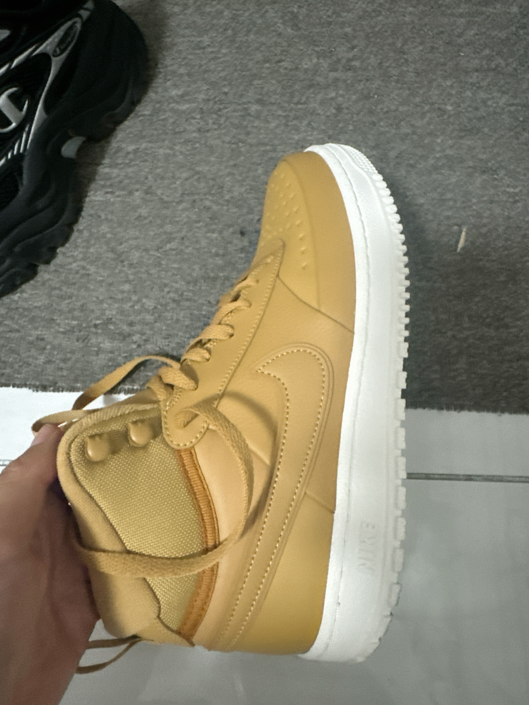 custom review-Nike Court Vision Mid WNTR MID Топ Скейтборд Кроссовки Мужские Коричневые