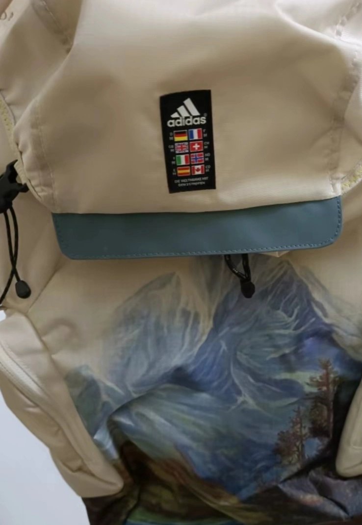 custom review-Adidas Нейлоновая спортивная сумка для кемпинга унисекс натуральная