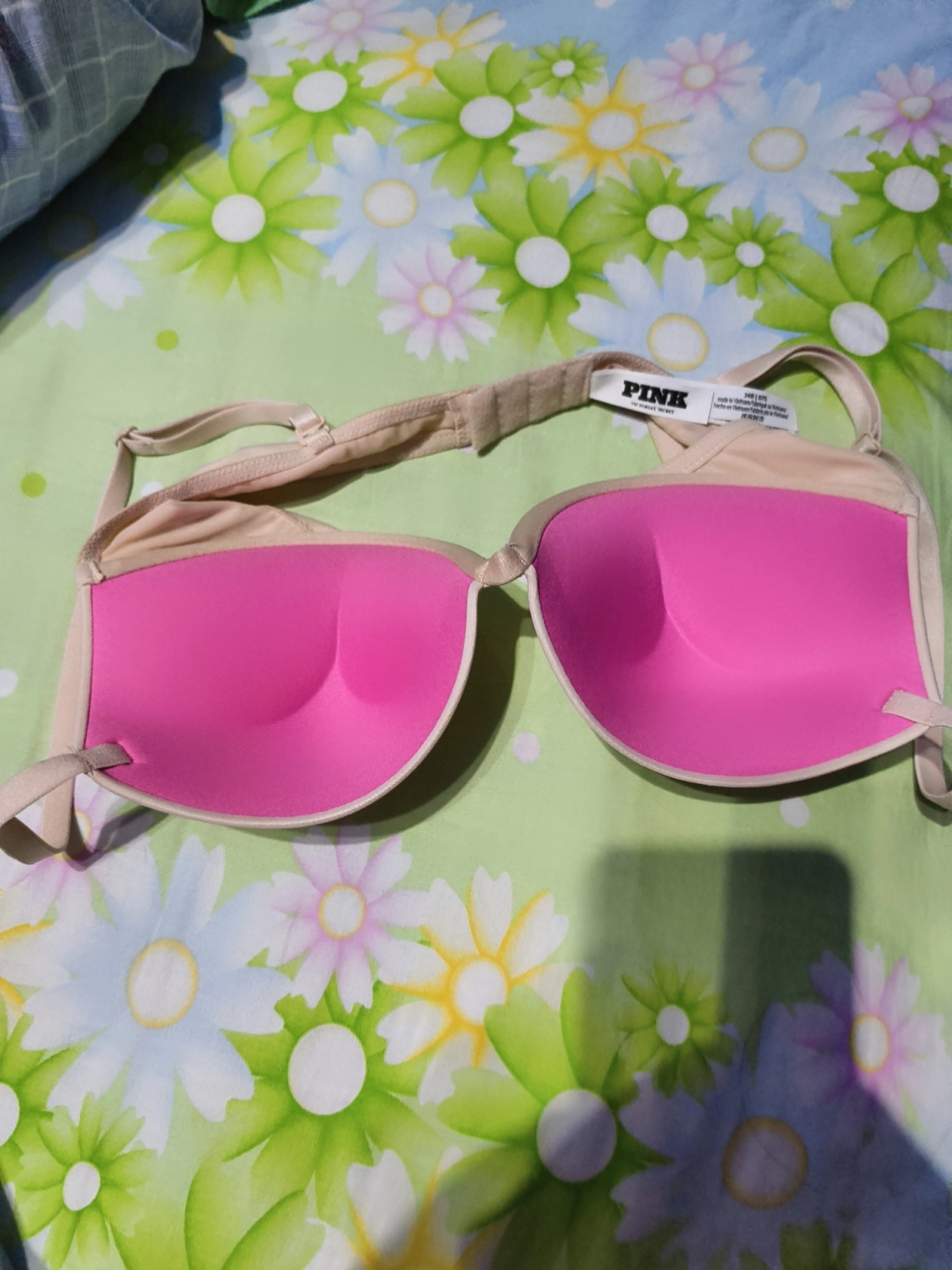 custom review-Victoria's Secret Розовый Девичий Бюстгальтер Женский Шампанский