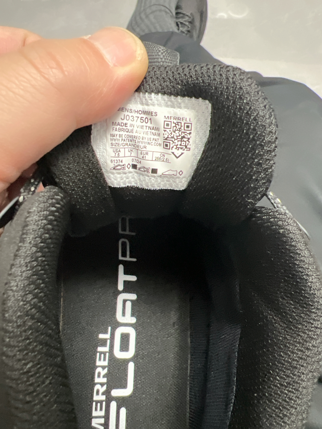 custom review-MERRELL Уличная обувь MID Топ Черный Мужской