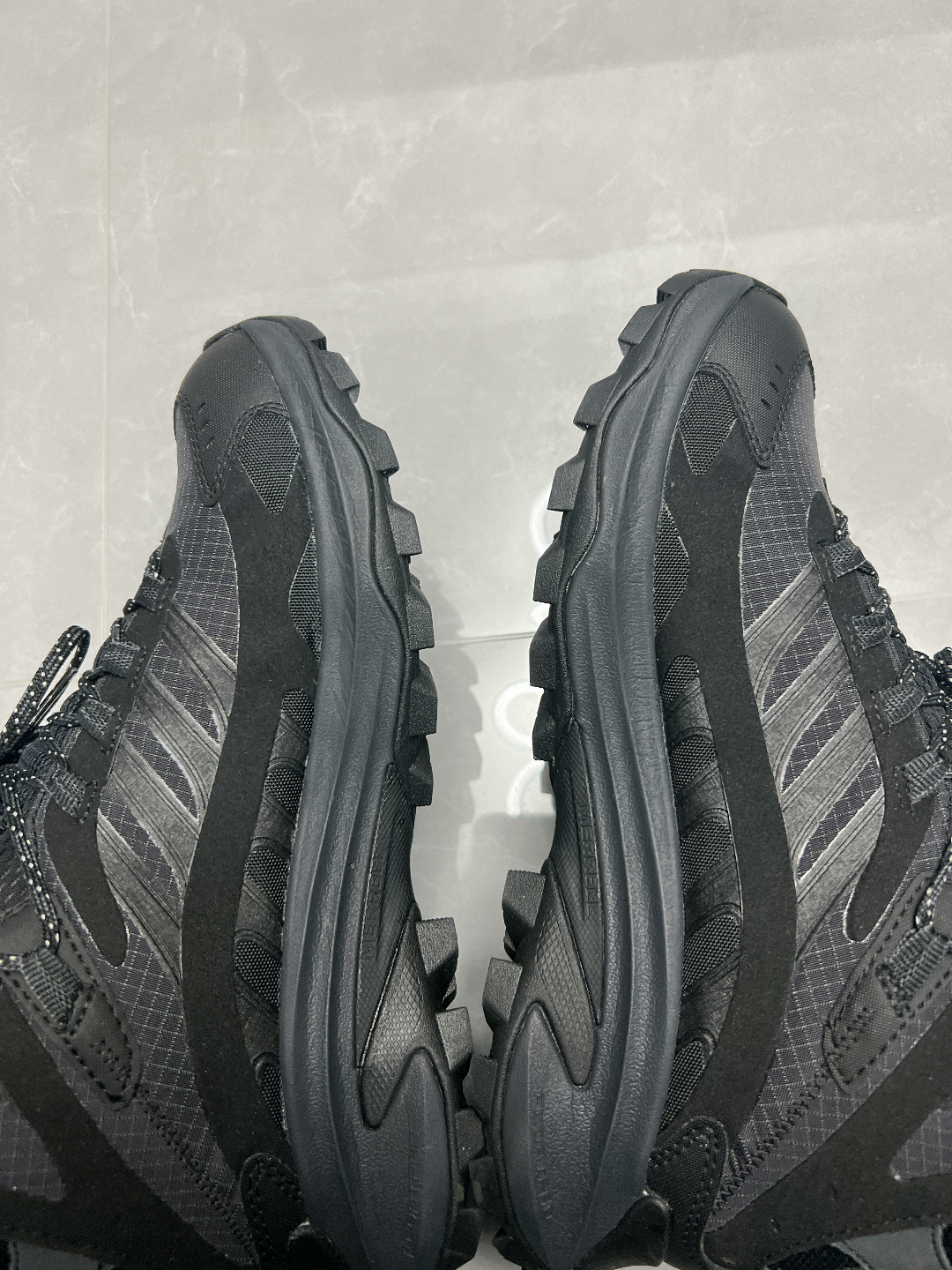 custom review-MERRELL Уличная обувь MID Топ Черный Мужской