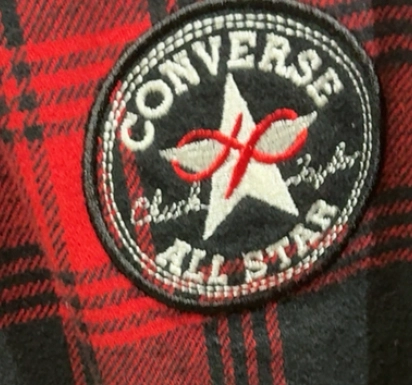 custom review-Конверс All Star AW24 Рубашка Мужская Красная