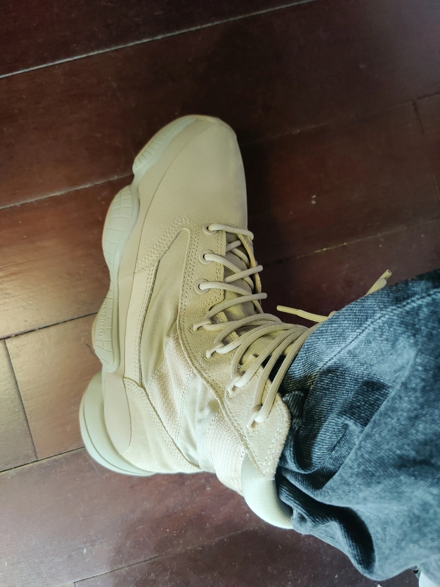 custom review-Adidas Originals Yeezy 500 High Топ Толстая подошва Мужские Кроссовки Коричневые