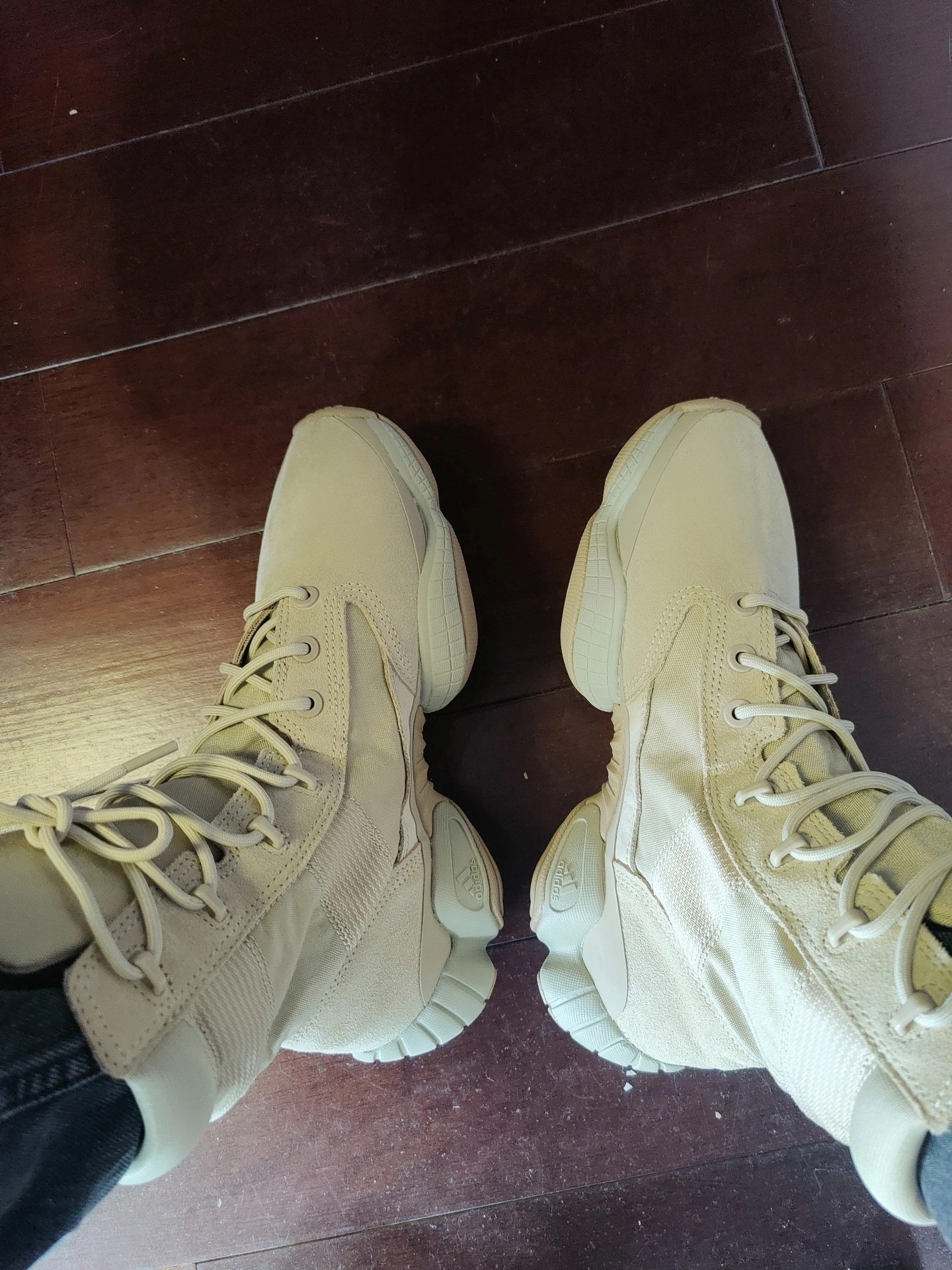 custom review-Adidas Originals Yeezy 500 High Топ Толстая подошва Мужские Кроссовки Коричневые