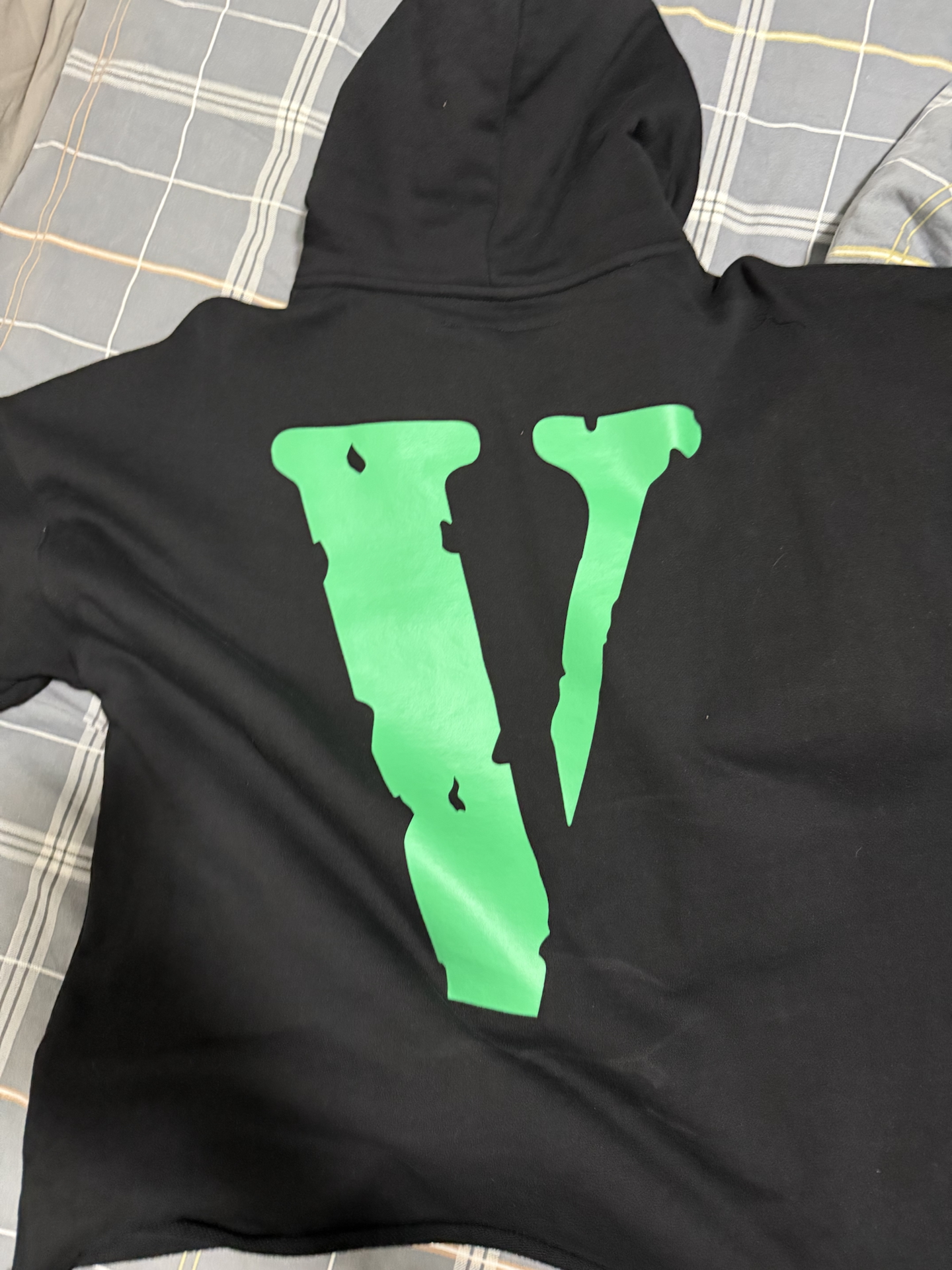 custom review-VLONE Свитшот Унисекс Черный Зеленый
