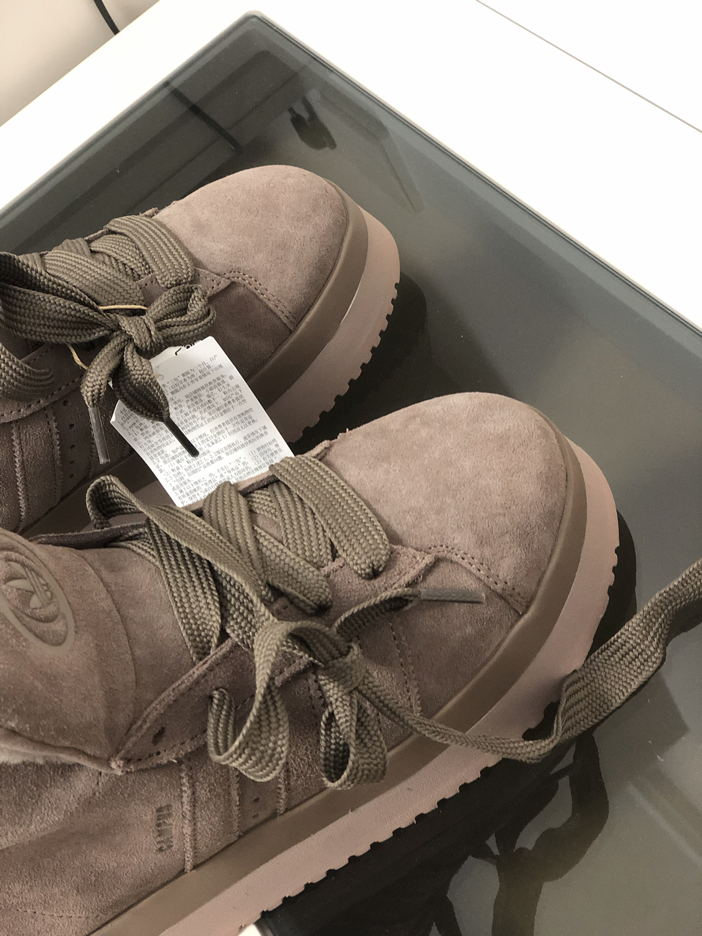 custom review-Adidas Originals CAMPUS 00s MID Топ Повседневная обувь Женская Коричневая