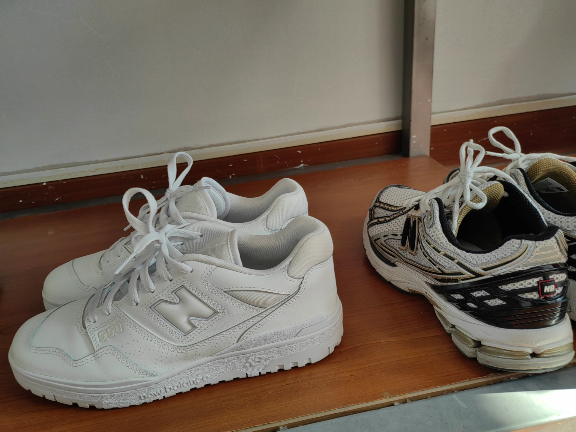 custom review-New Balance NB 550 'Белый' Низкий Топ Винтажные Баскетбольные Кроссовки Унисекс Белый