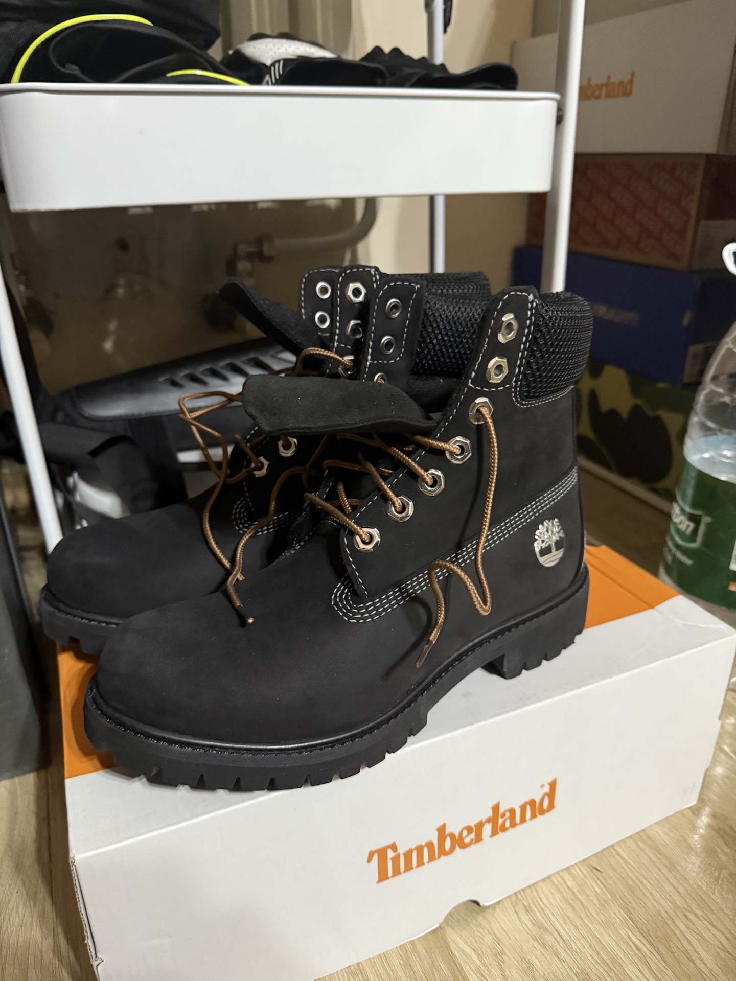 custom review-Timberland Crew Martin Boot Средний каблук Мужской Черный