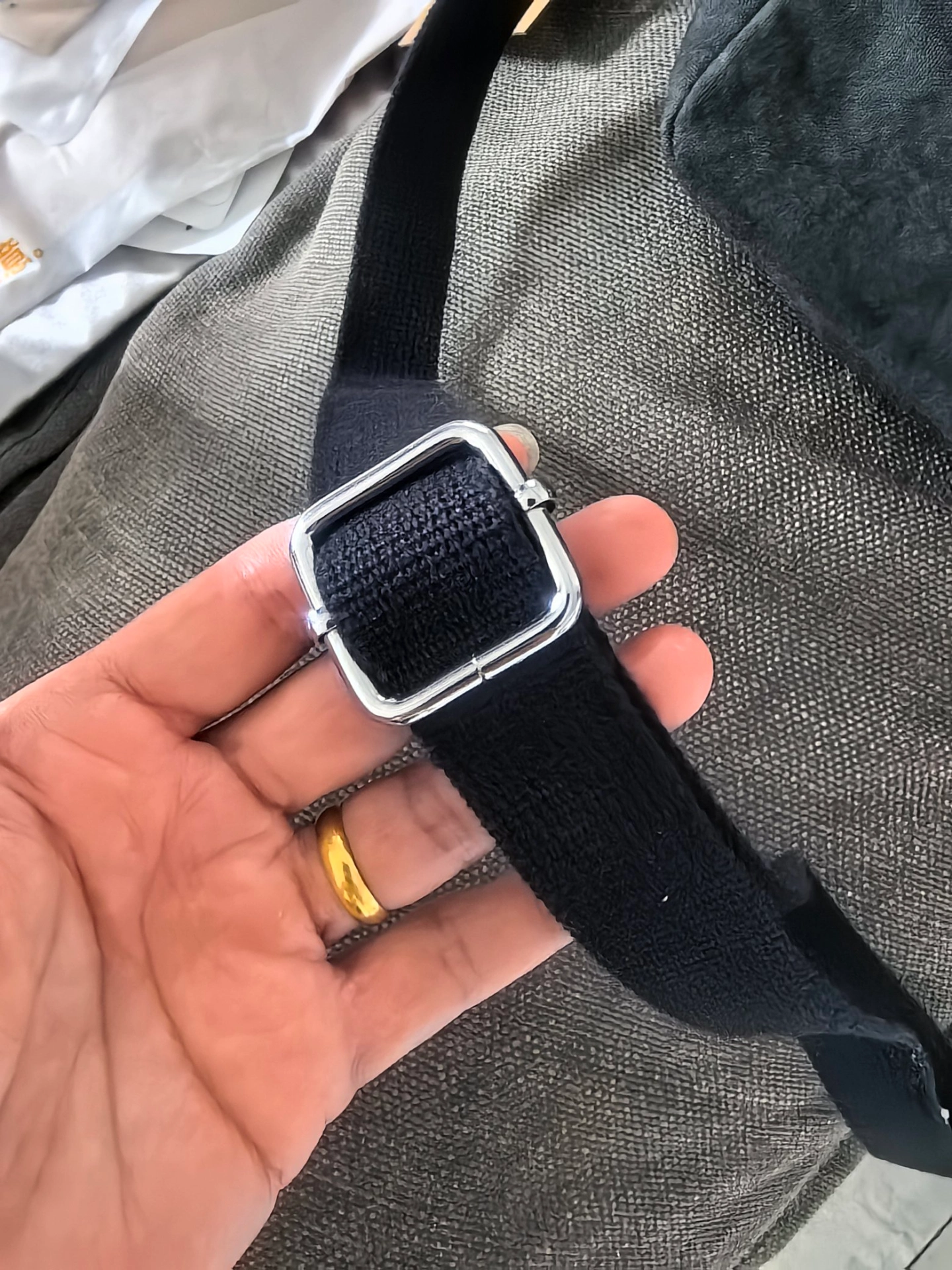 custom review-Stussy Мягкий Хлопок Сумка через плечо Стандартная (Стандартная) Унисекс Черная