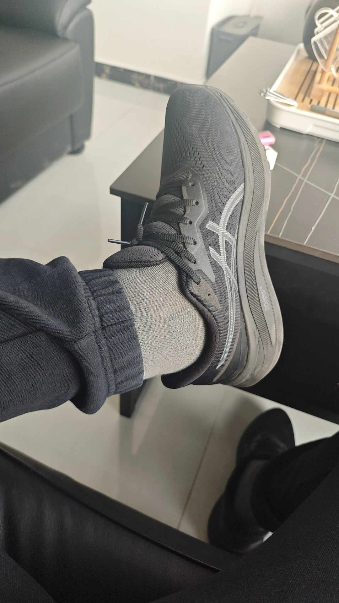 custom review-ASICS GT 1000 13 Амортизация Устойчивость к истиранию Дышащий Отскок Низкий Топ Тренировки Спринт Беговые кроссовки Мужской Черный