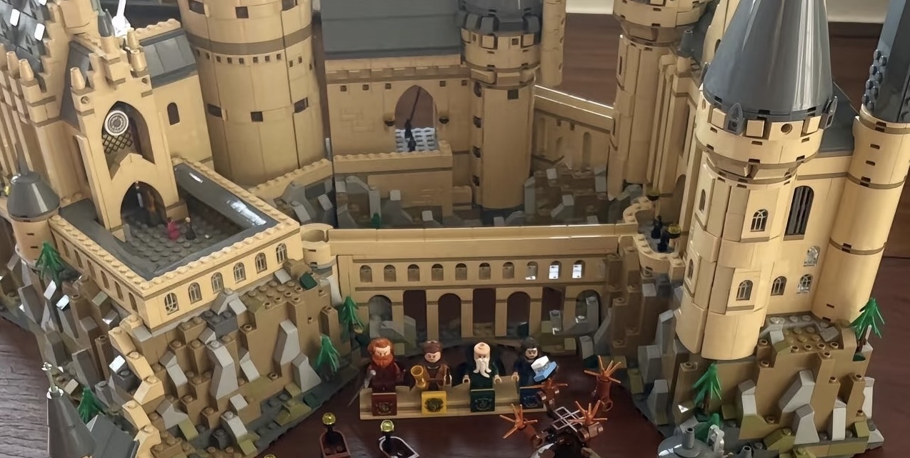 custom review-LEGO Harry Potter Collection Хогвартс Замок Роскошная Коллекционная Версия Набор Конструкторов 6000 8000 шт. 71043